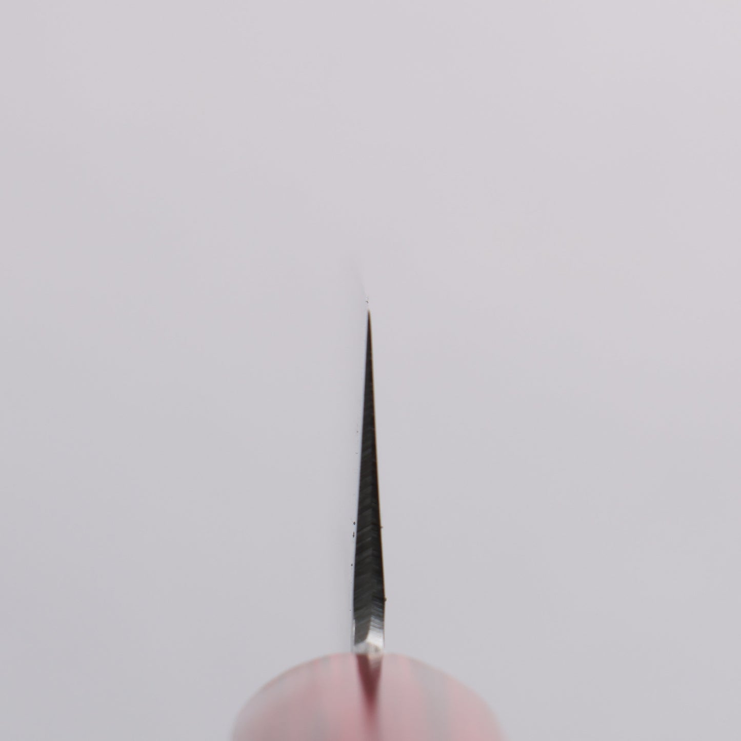 訓平 V金1号 鎚目 小三徳包丁 130mm 赤合板柄 - 清助刃物