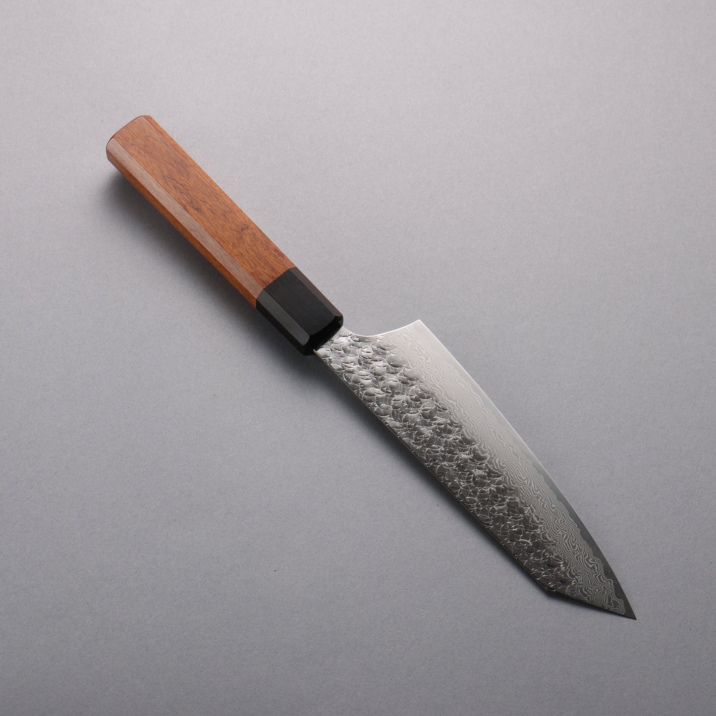 堺 孝行 SG2 ダマスカス 剣型三徳包丁 160mm 紫檀 (口輪:黒合板)柄 - 清助刃物