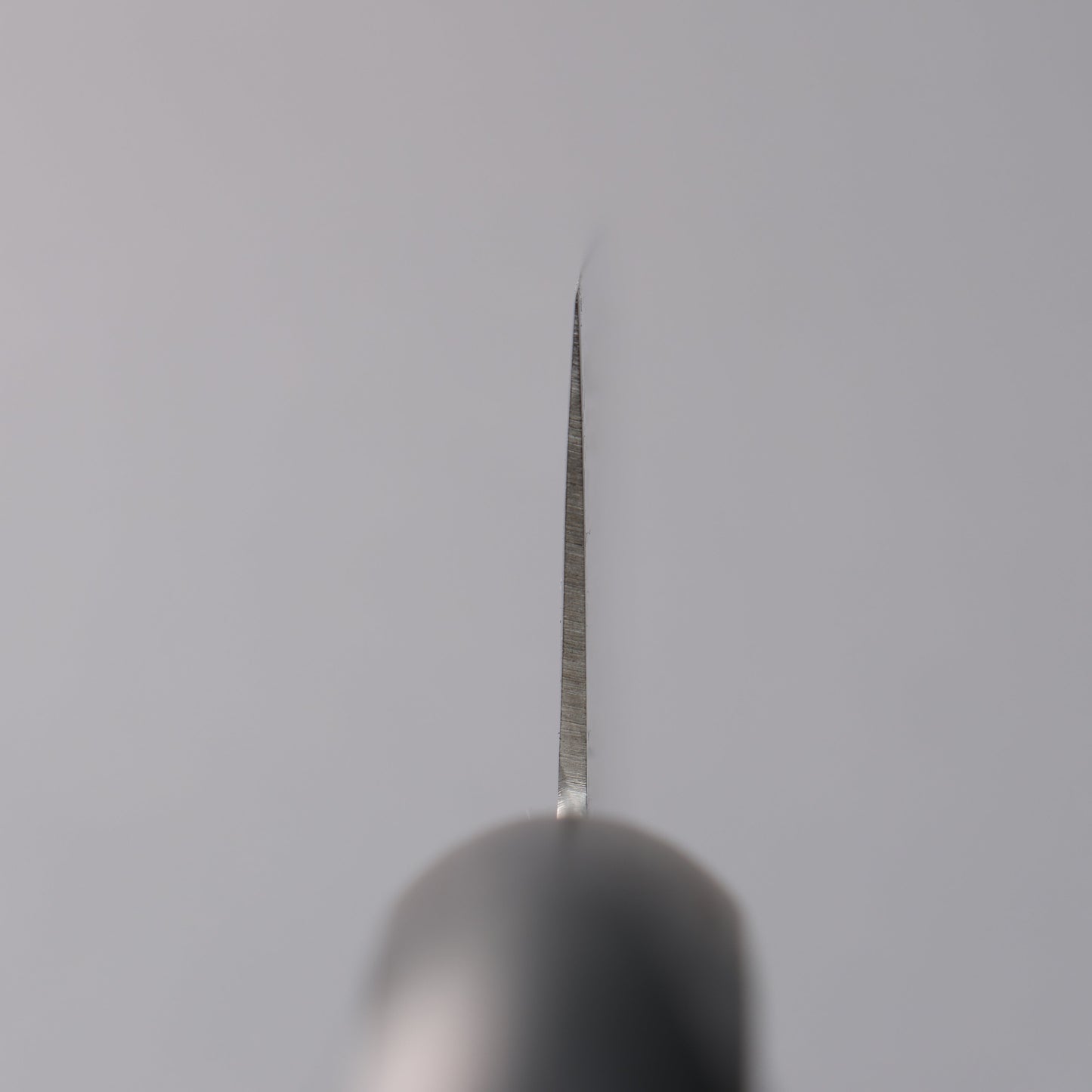 清助 AUS10 45層ダマスカス 薄刃包丁 165mm 黒合板柄 - 清助刃物