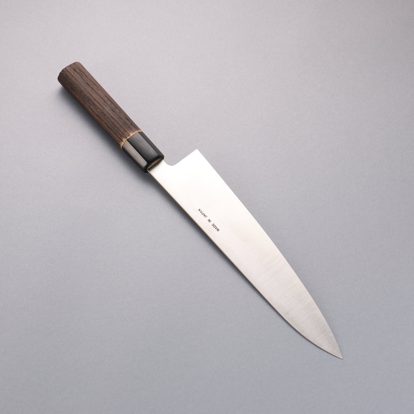 清助 スウェーデン鋼 牛刀包丁 240mm 焼き栗柄 - 清助刃物