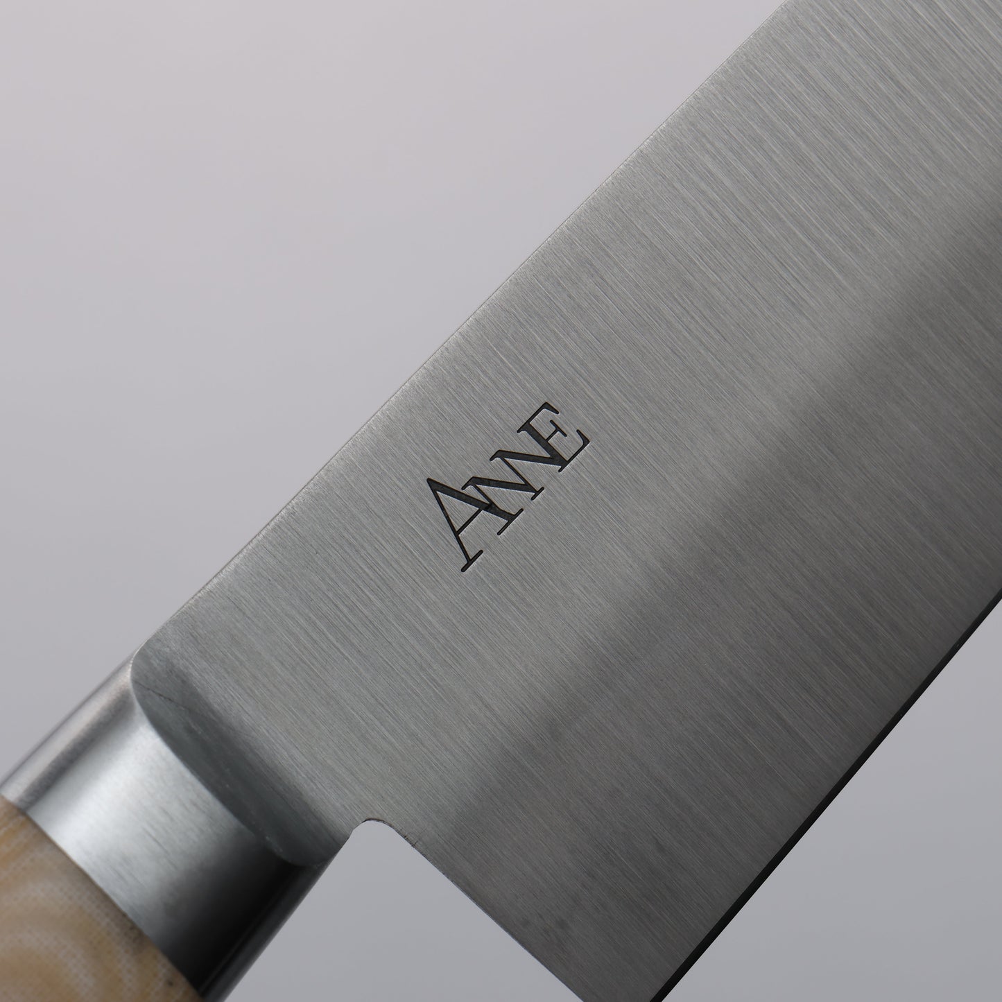 ANNE 日本鋼 牛刀包丁 180mm マイカルタ柄 - 清助刃物