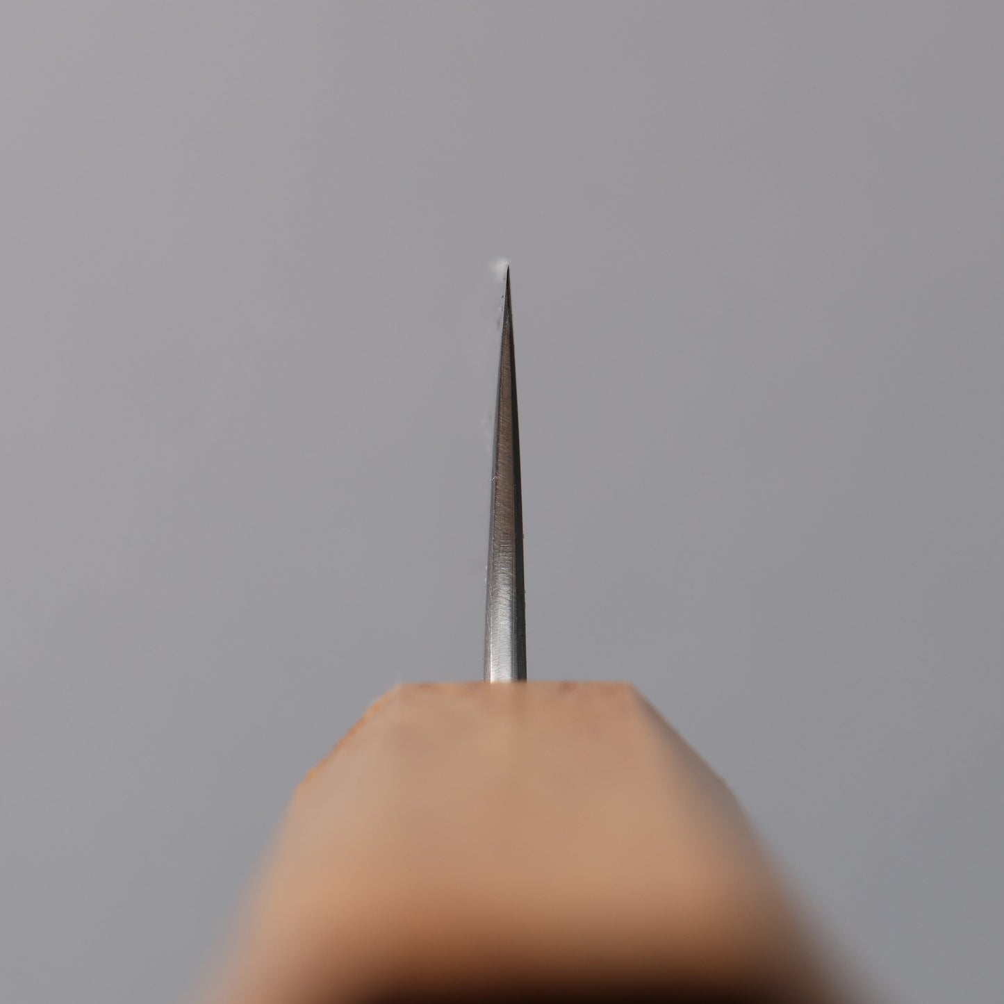 清助 銀三鋼 磨き仕上げ 筋引包丁 240mm 白樫柄 - 清助刃物