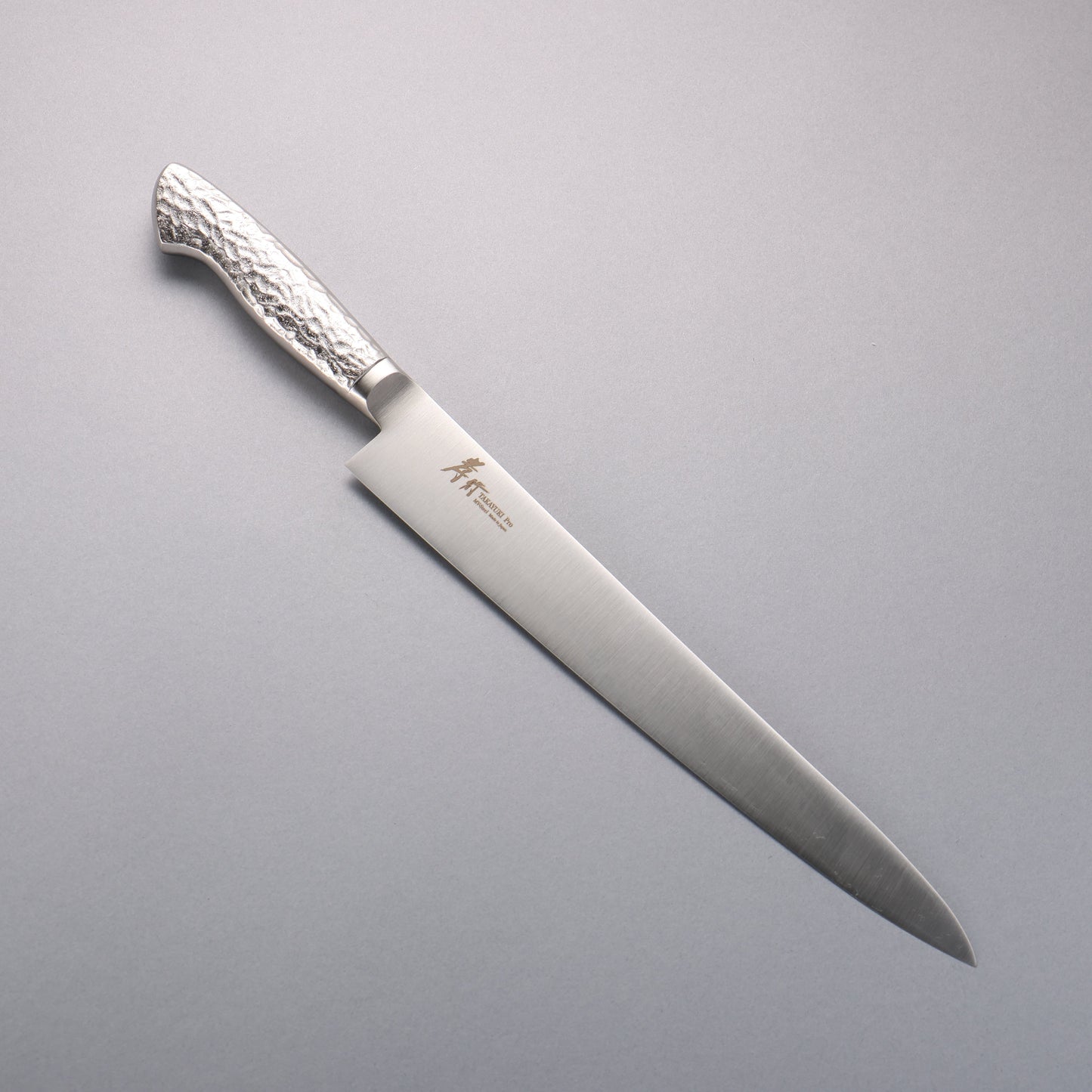 堺 孝行 INOXプロ モリブデン鋼 筋引包丁 270mm - 清助刃物