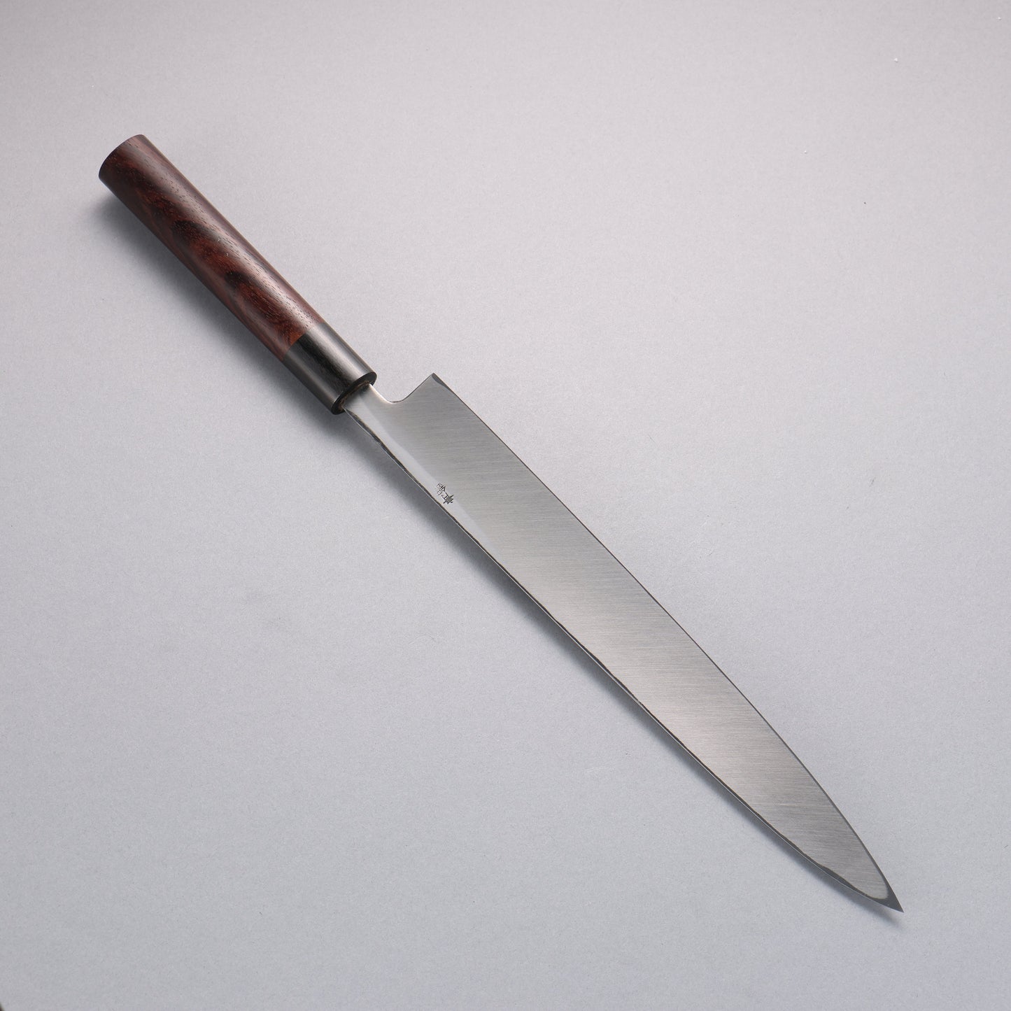 清助 青紙 霞研 柳刃包丁 270mm 紫檀柄 - 清助刃物