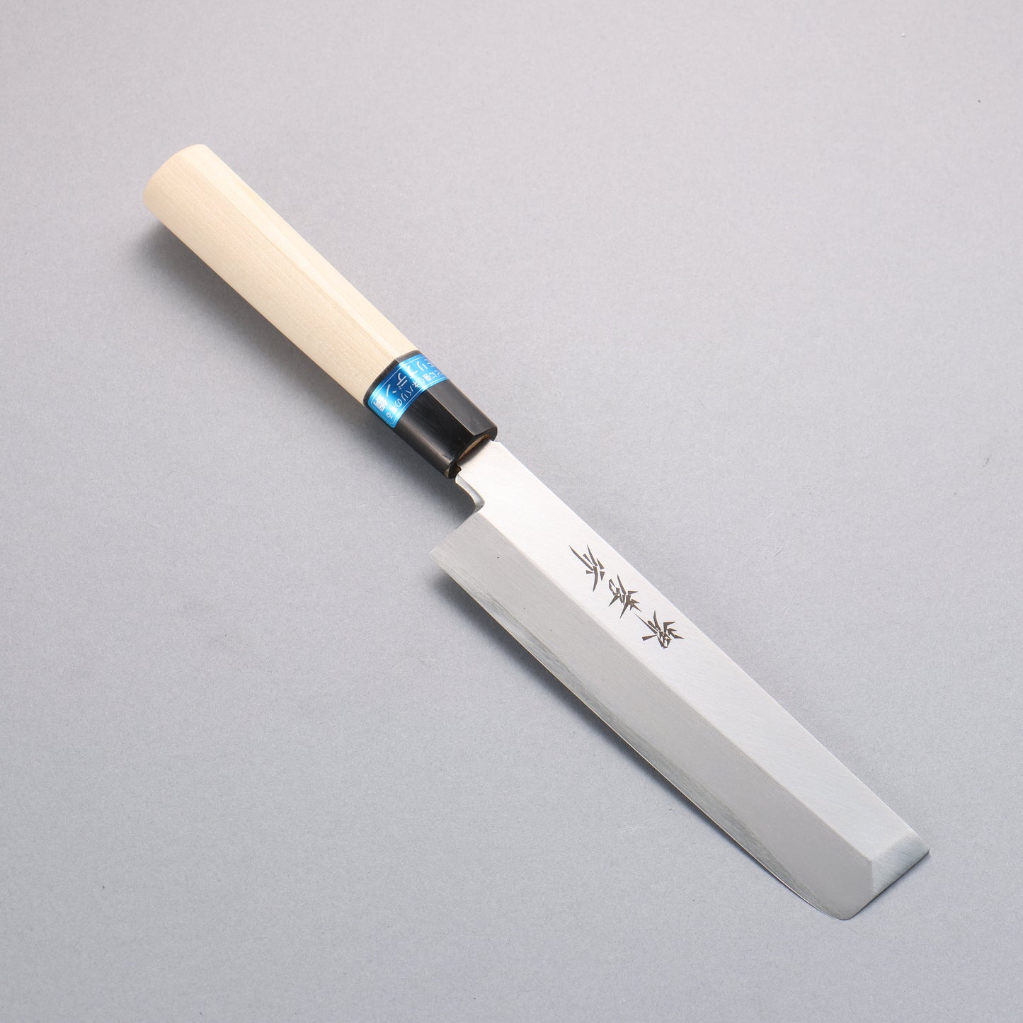 堺 孝行 INOX モリブデン鋼 薄刃包丁 165mm 朴柄 - 清助刃物
