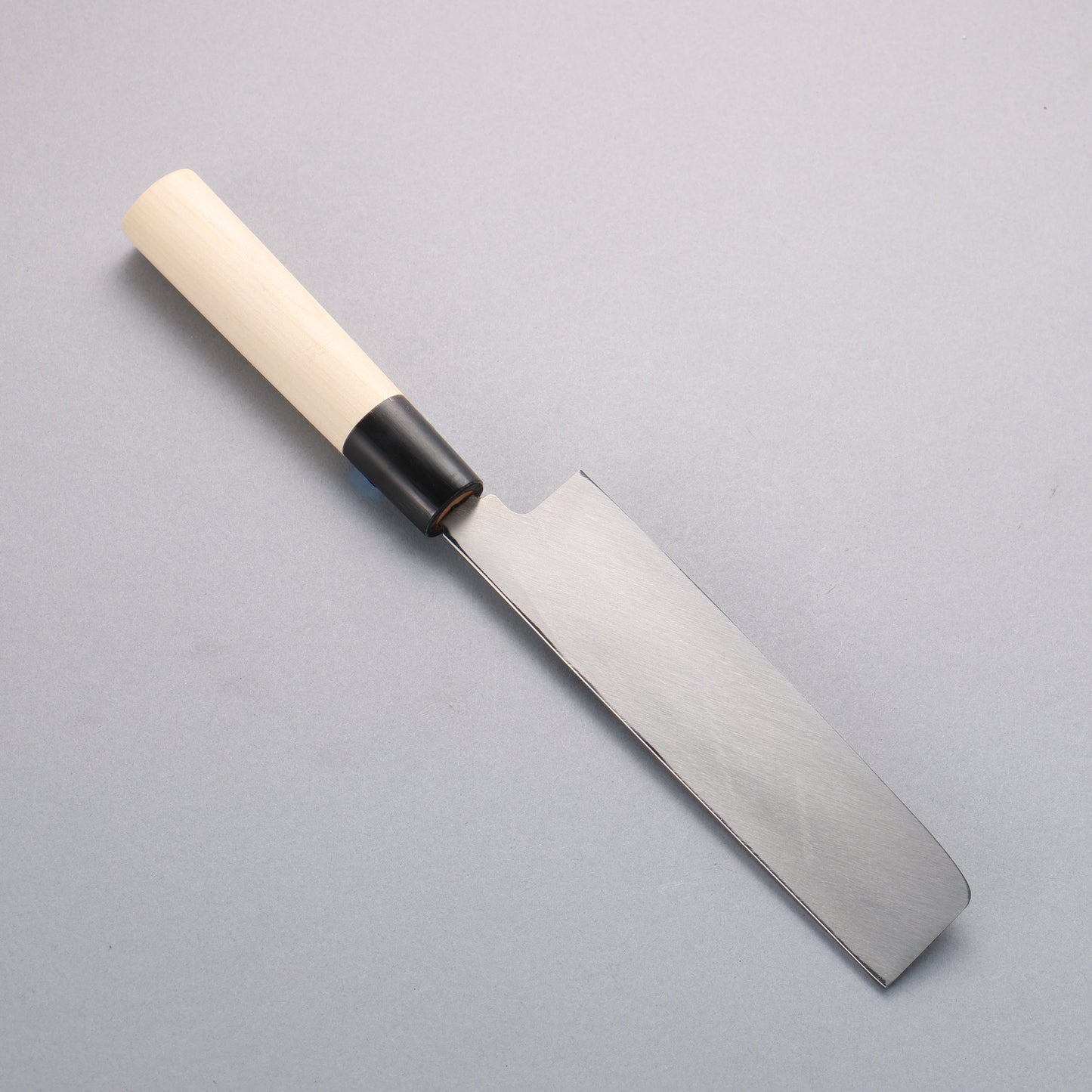 堺 孝行 INOX モリブデン鋼 薄刃包丁 165mm 朴柄 - 清助刃物