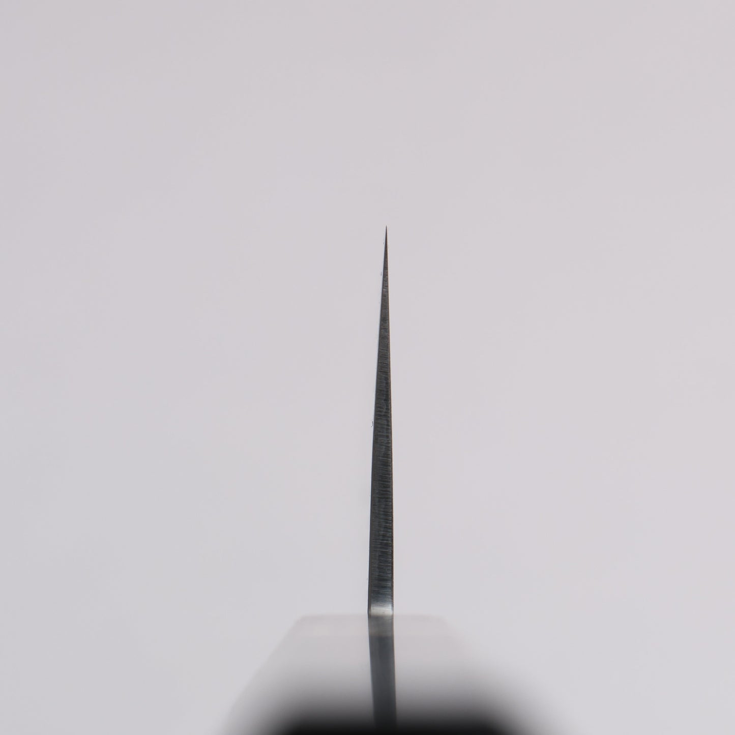 利隆 清助 V金10号 65層ダマスカス 切付牛刀包丁 210mm 黒檀 (メープルリング 水牛口輪)柄 - 清助刃物