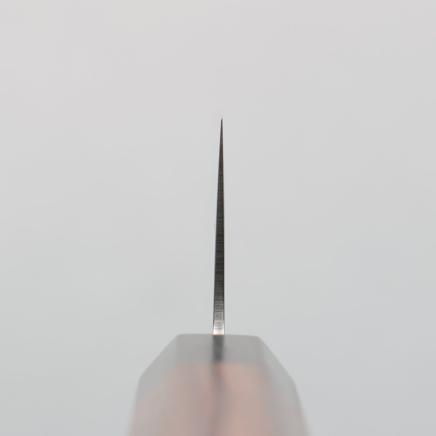 清助 AUS10 ミラークロス 三徳包丁 180mm 紫檀 (口輪:黒合板)柄 - 清助刃物