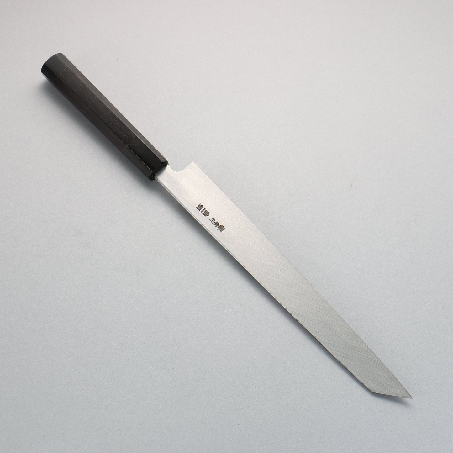 堺 孝行 白虎 白一鋼 切付柳刃包丁 270mm 黒檀柄 鞘付き - 清助刃物