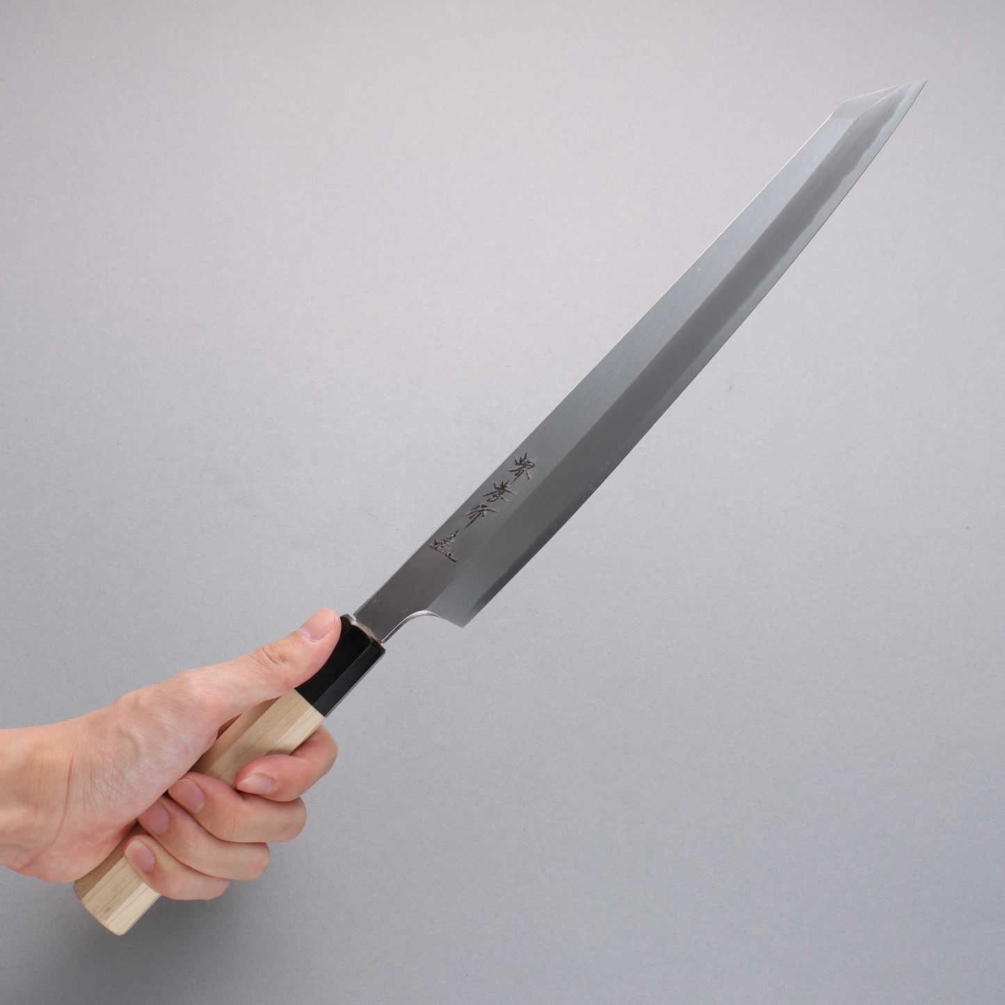 堺 孝行 シェフシリーズ 銀三鋼 切付柳刃包丁 300mm - 清助刃物