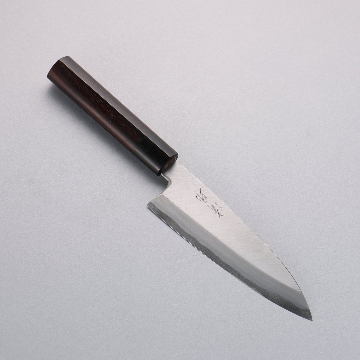 清助 青紙 霞研 舟行包丁 165mm 紫檀柄 - 清助刃物