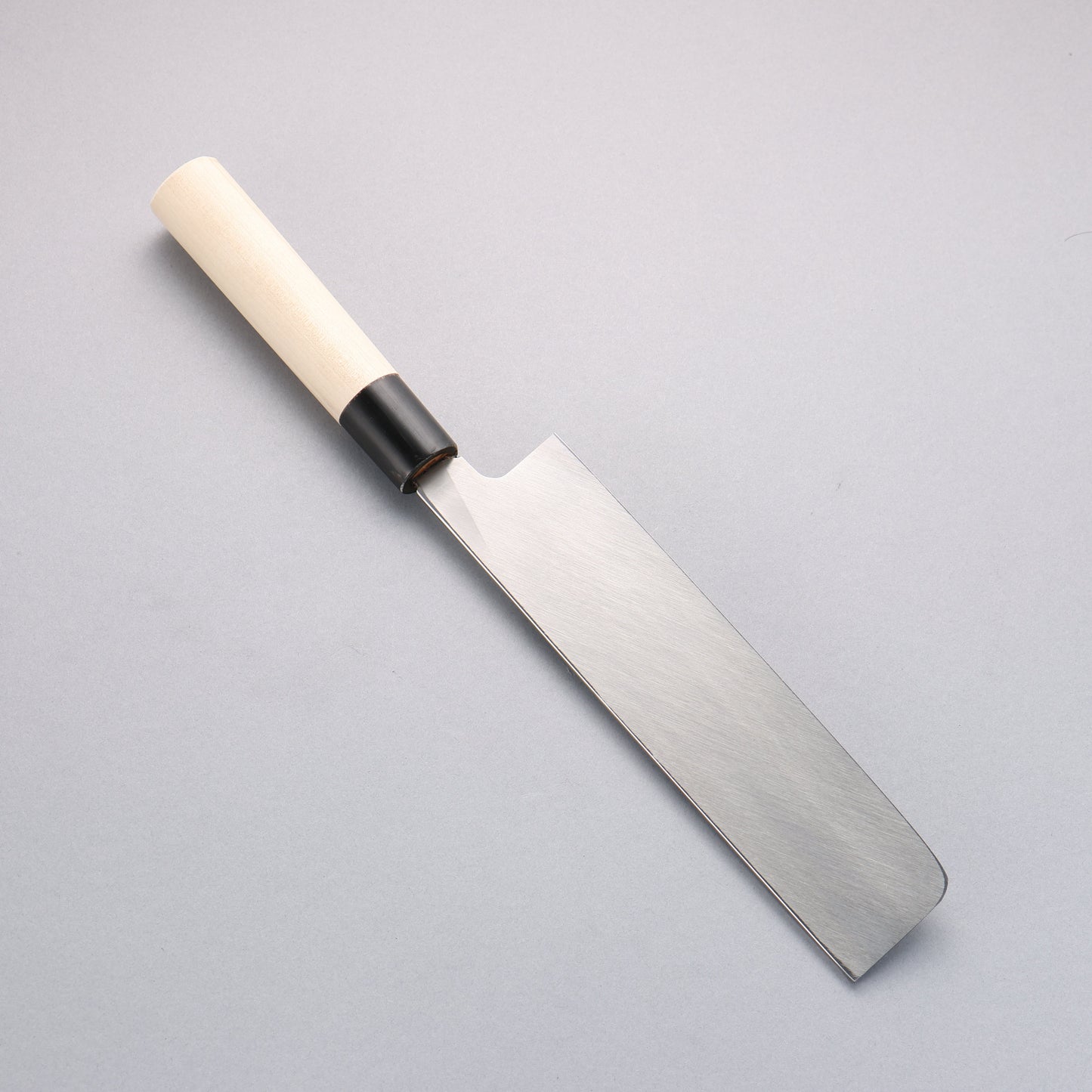 堺 孝行 INOX モリブデン鋼 薄刃包丁 210mm 朴柄 - 清助刃物