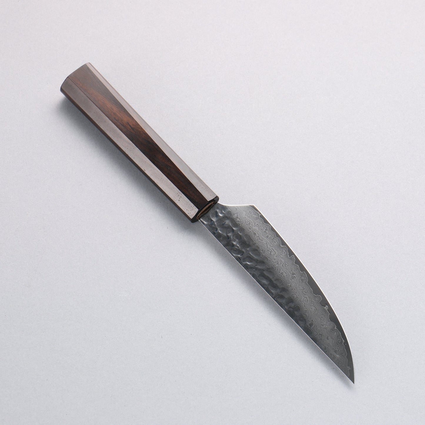 堺 孝行 VG10 33層 ダマスカス ステーキナイフ 120mm 黒檀 (6角ティアドロップ)柄 - 清助刃物