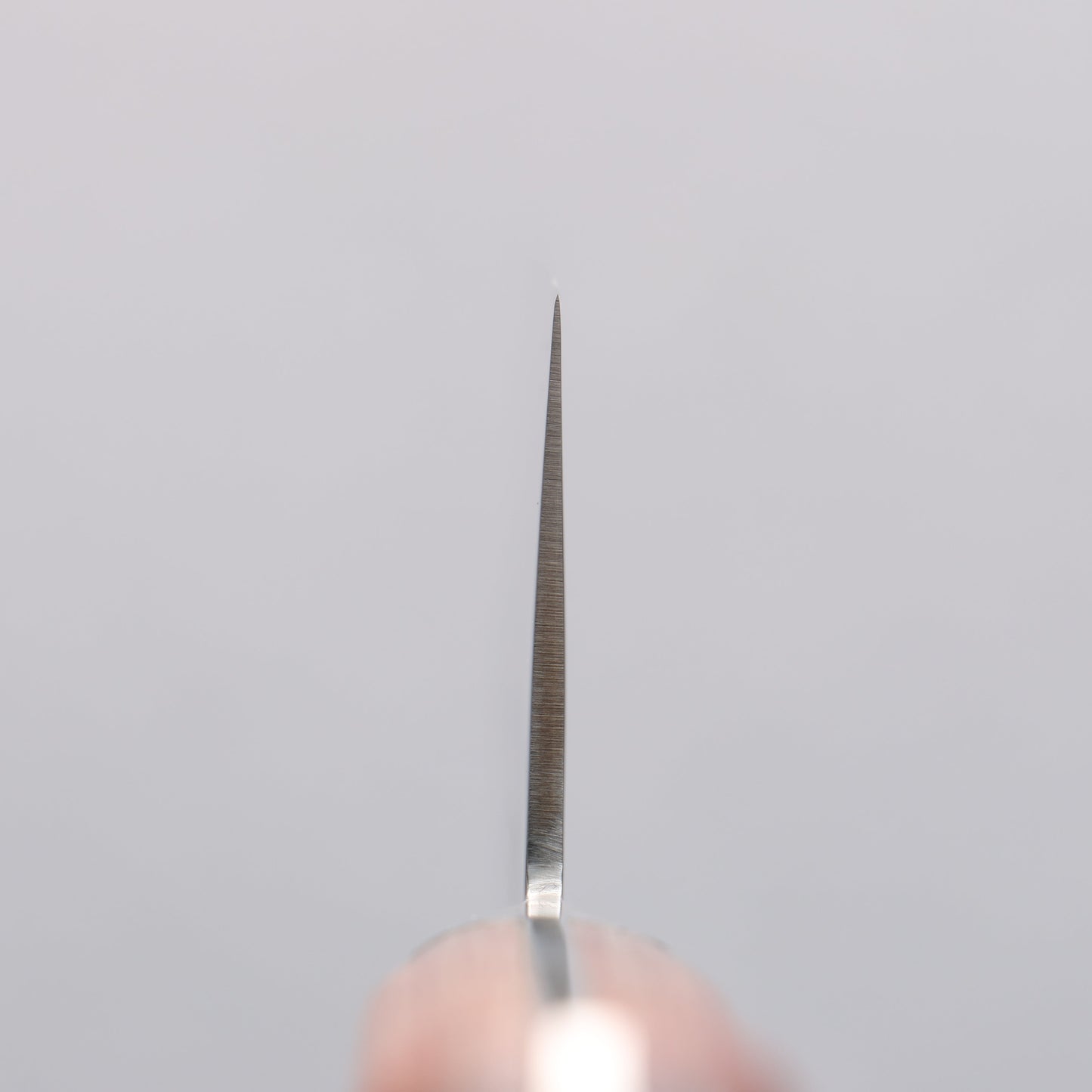 堺 孝行 V金5号 鎚目 菜切包丁 180mm 茶合板柄 - 清助刃物