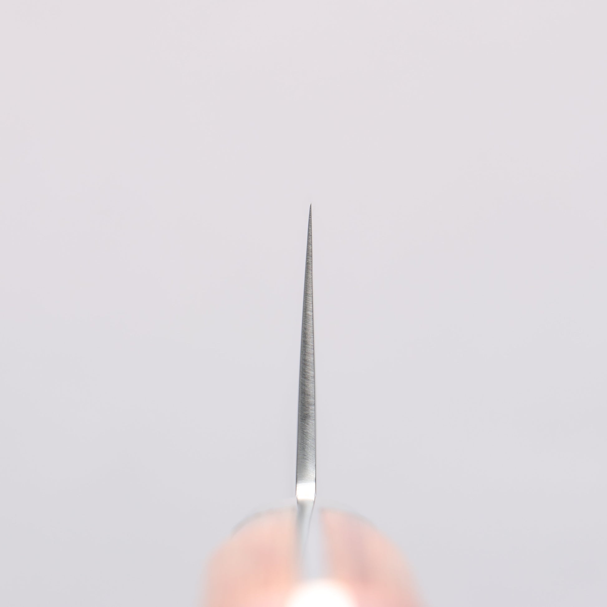 堺 孝行 V金5号 鎚目 牛刀包丁 210mm 茶合板柄 - 清助刃物
