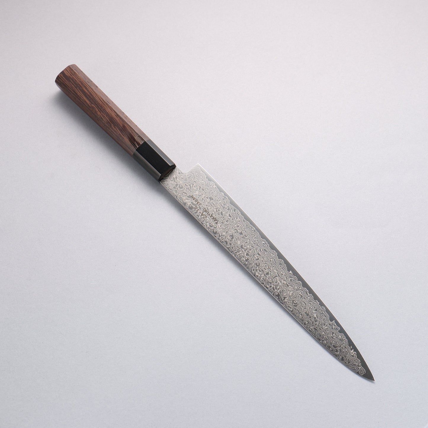 堺 孝行 銀河 ZA-18 ダマスカス 筋引包丁 240mm ウェンジ柄 - 清助刃物