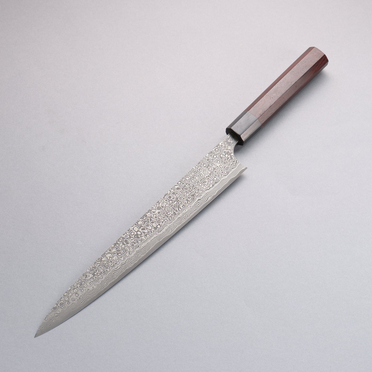 昌景 雲 V金10号 ダマスカス 筋引包丁 270mm 紫檀柄 - 清助刃物