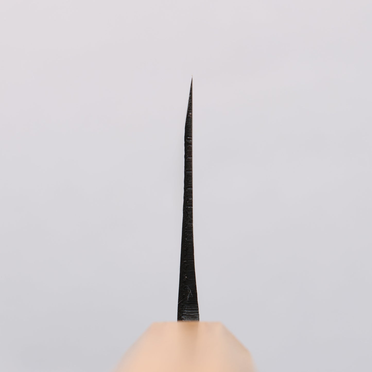 中新田 白ニ鋼 黒仕上げ 菜切包丁 180mm 樫柄 - 清助刃物