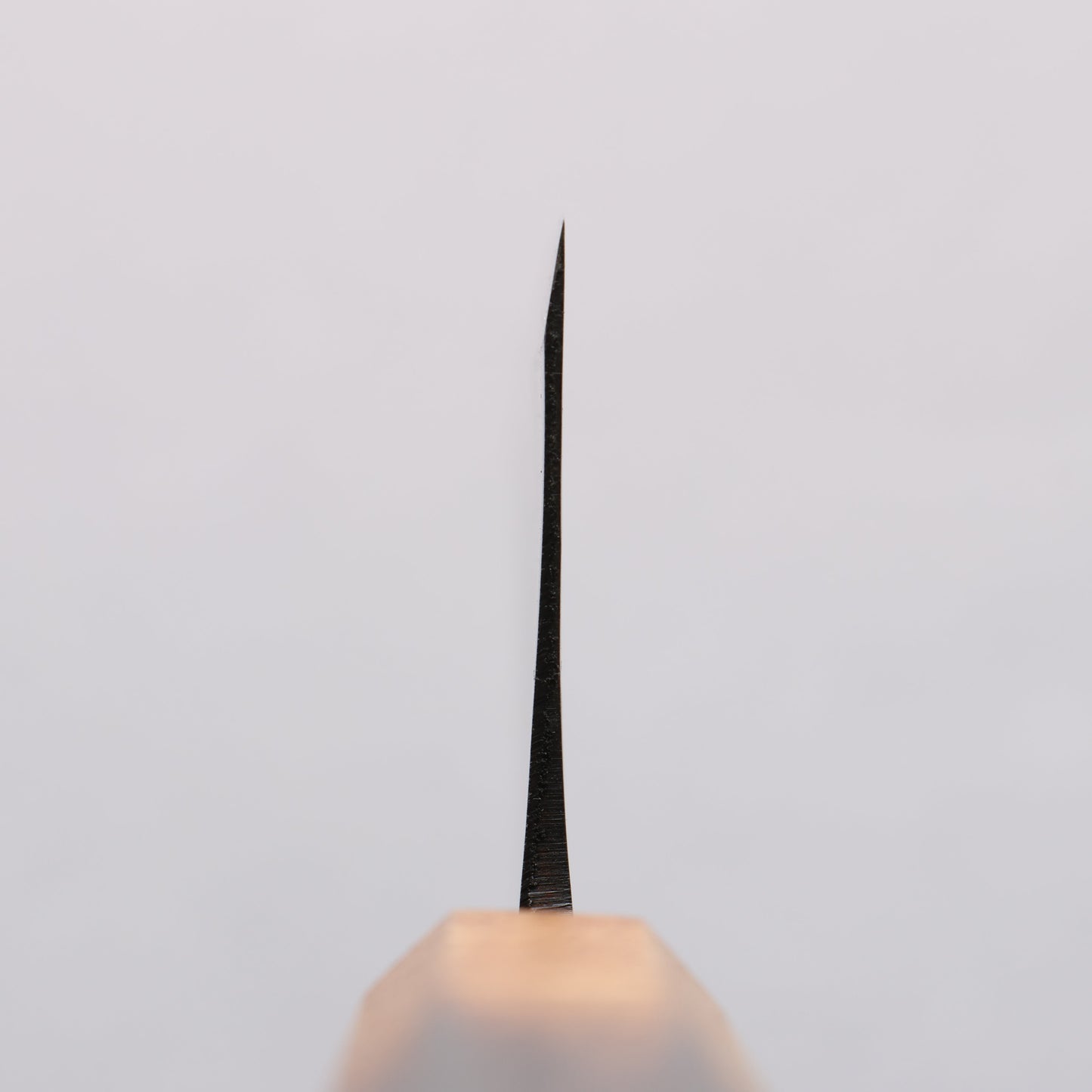 中新田 白ニ鋼 黒仕上げ 菜切包丁 165mm 樫柄 - 清助刃物