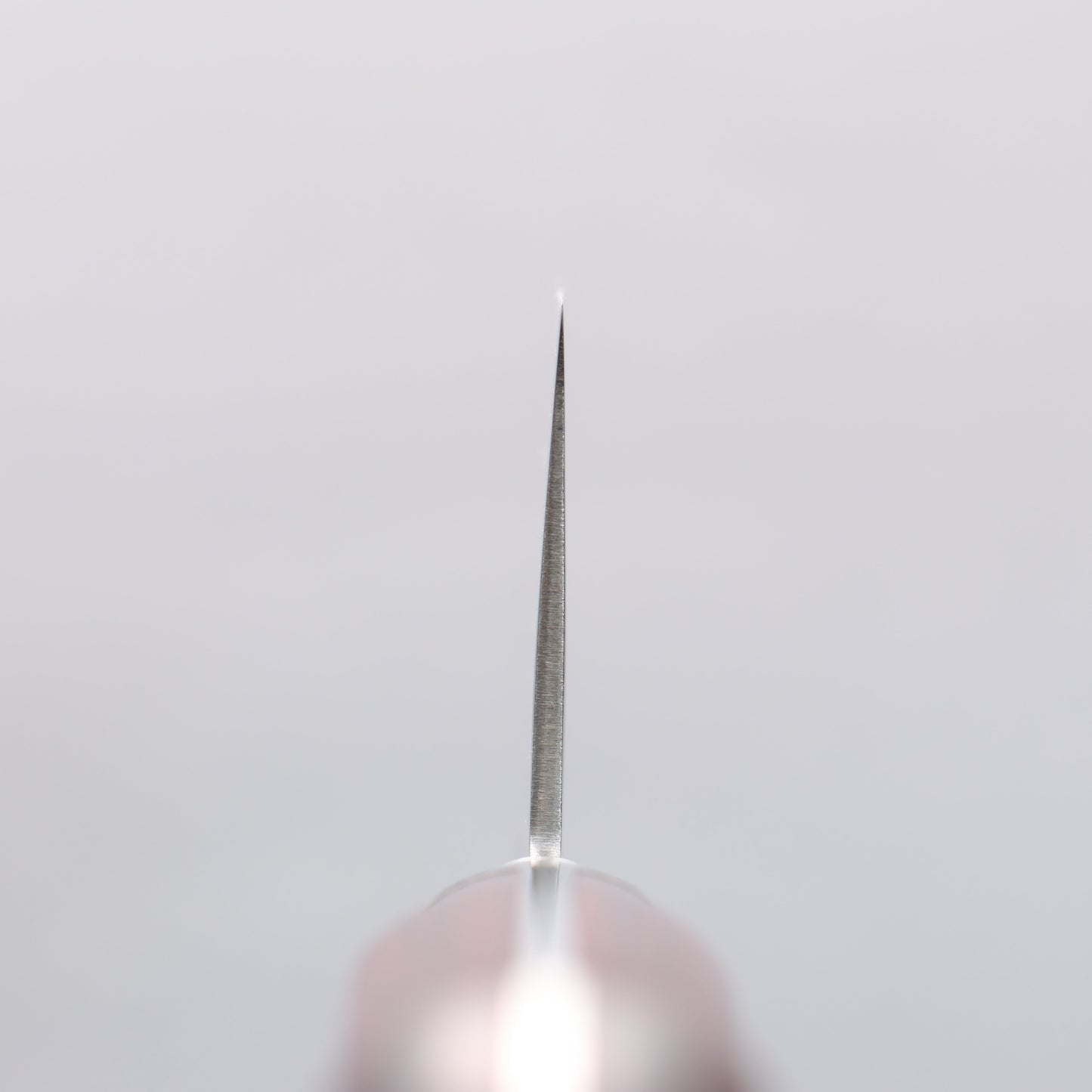 清助 V金10号 33層 鏡面仕上げ ダマスカス 切付牛刀包丁 210mm 赤合板柄 - 清助刃物