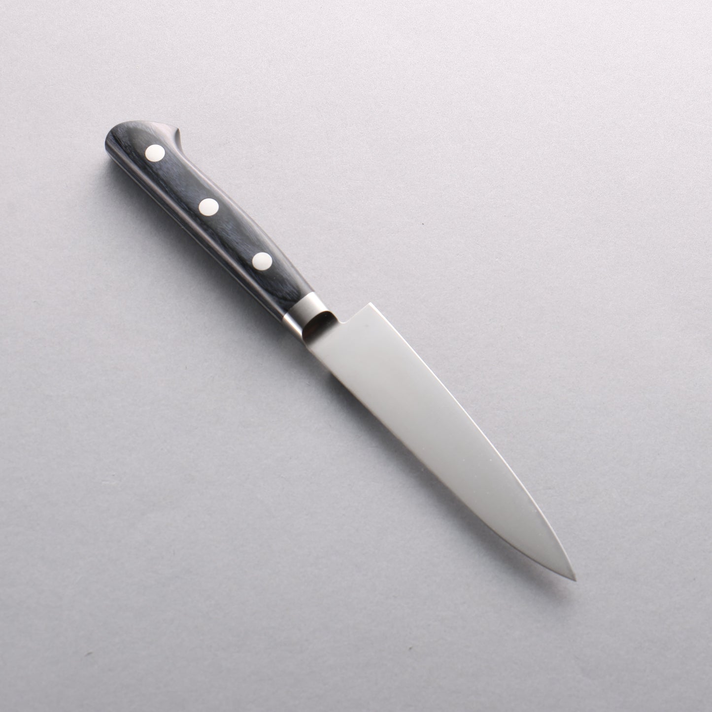 清助 青天 モリブデン鋼(MOL) ペティーナイフ 120mm 合板 (紺色)柄 - 清助刃物