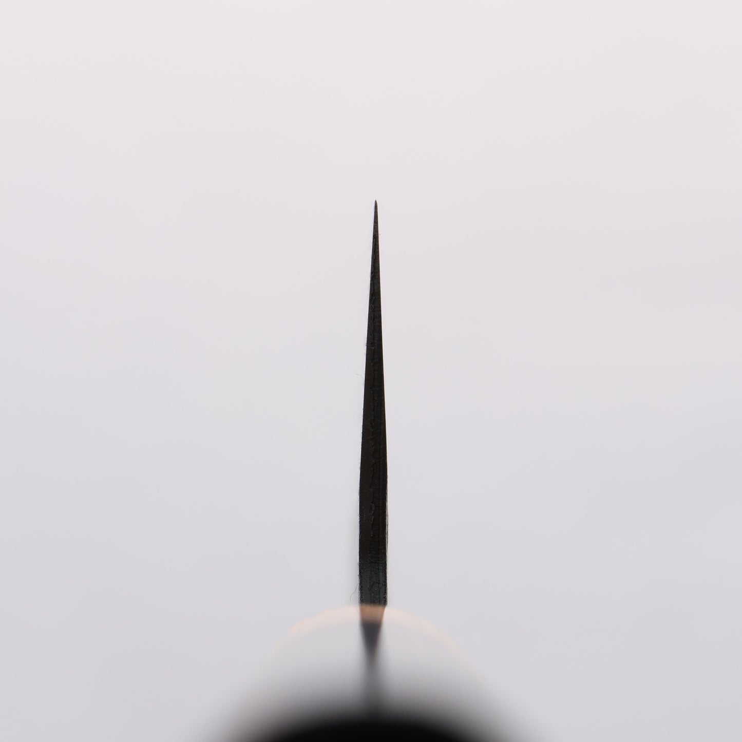 清助 紫檀 青スーパー鋼 鎚目 黒打 牛刀包丁 210mm 紫檀柄 - 清助刃物