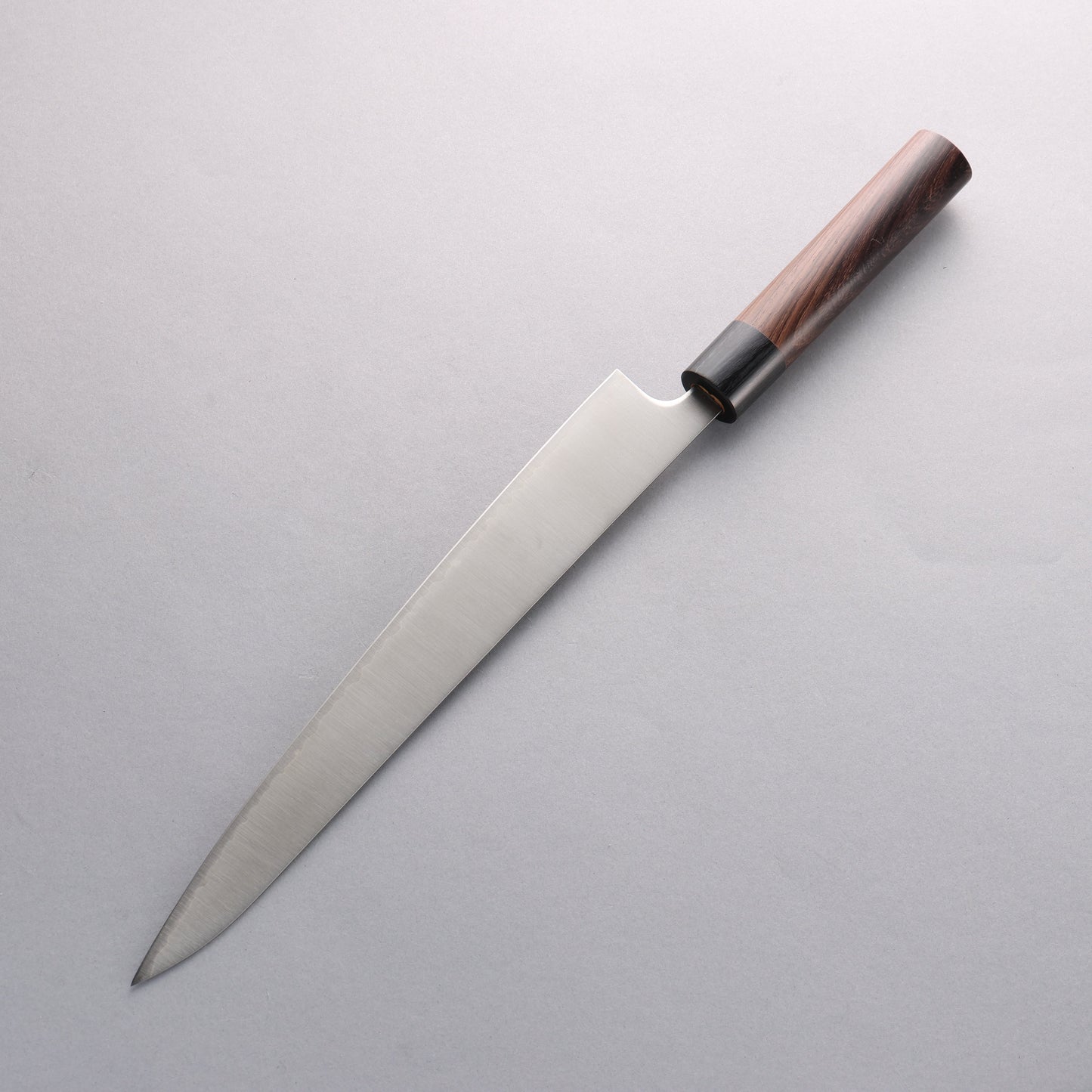 清助 SRS13 磨き仕上げ 筋引包丁 270mm 紫檀 (口輪:黒合板)柄 - 清助刃物