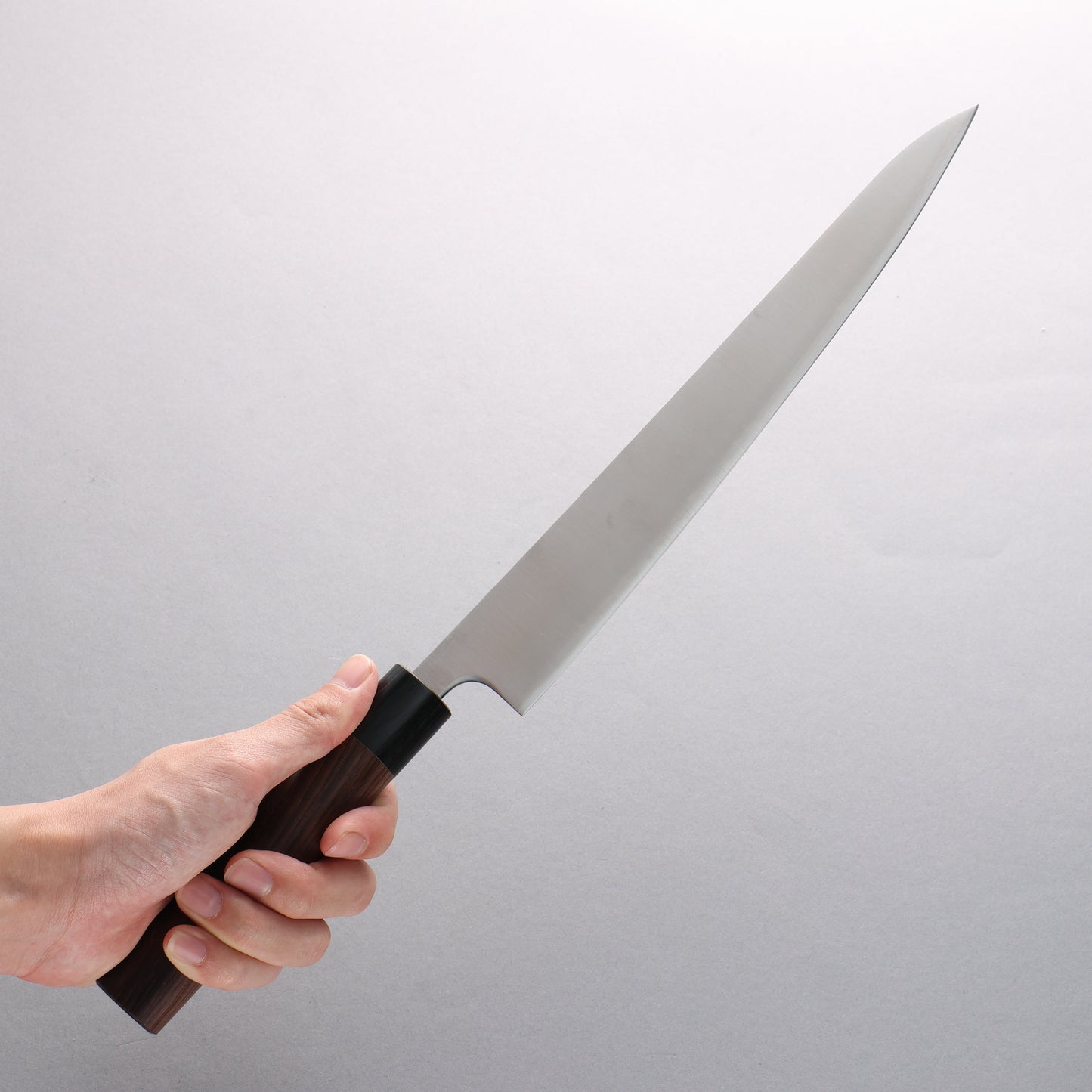 清助 SRS13 磨き仕上げ 筋引包丁 270mm 紫檀 (口輪:黒合板)柄 - 清助刃物