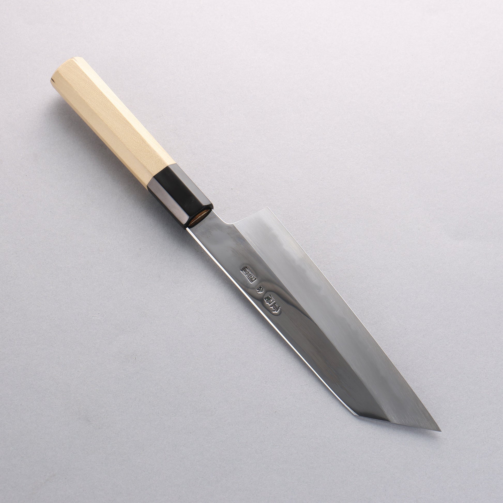 重陽 青一鋼 鏡面仕上げ 切付三徳包丁 180mm - 清助刃物