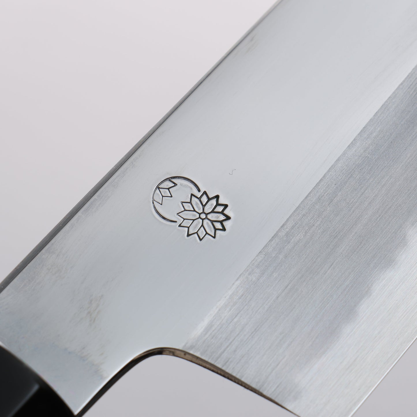 重陽 青一鋼 鏡面仕上げ 切付三徳包丁 180mm - 清助刃物