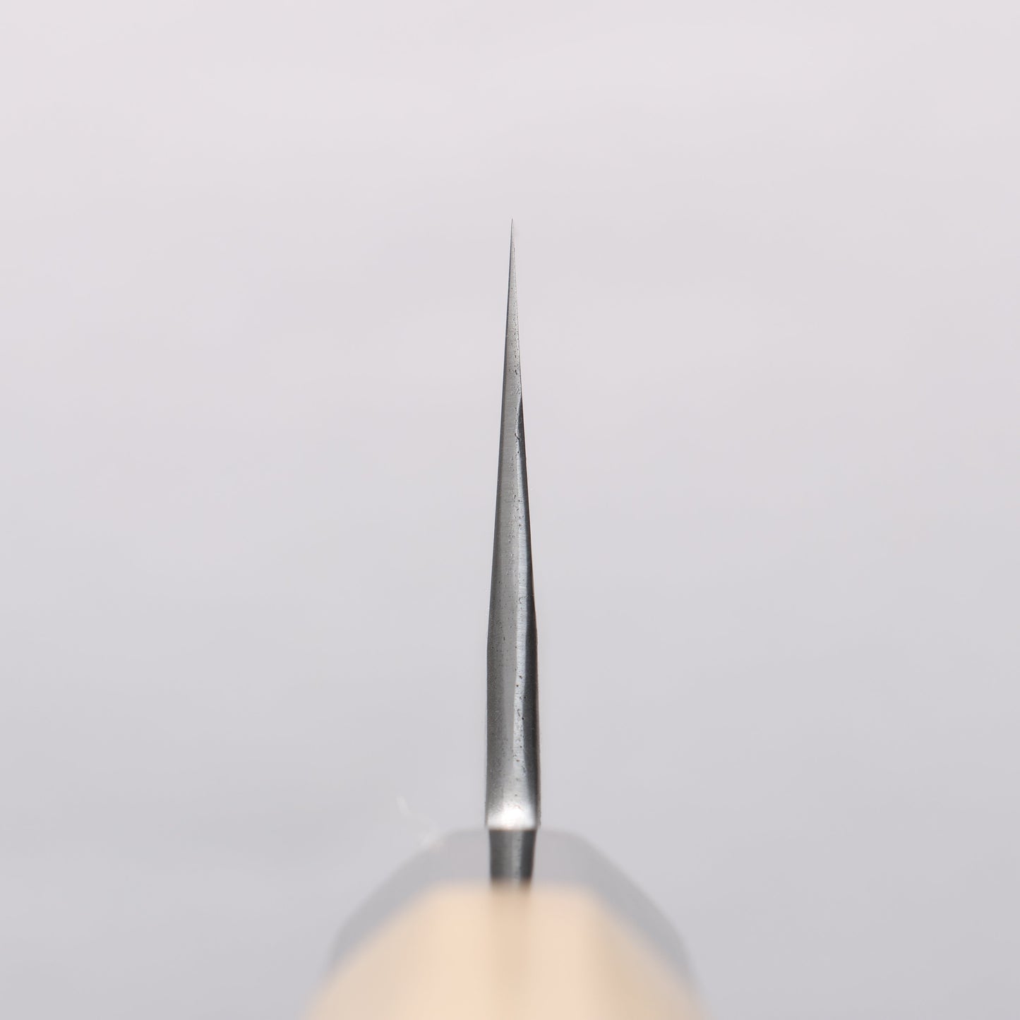 菊月 白ニ鋼 梨地 牛刀包丁 和包丁 240mm 朴柄 - 清助刃物