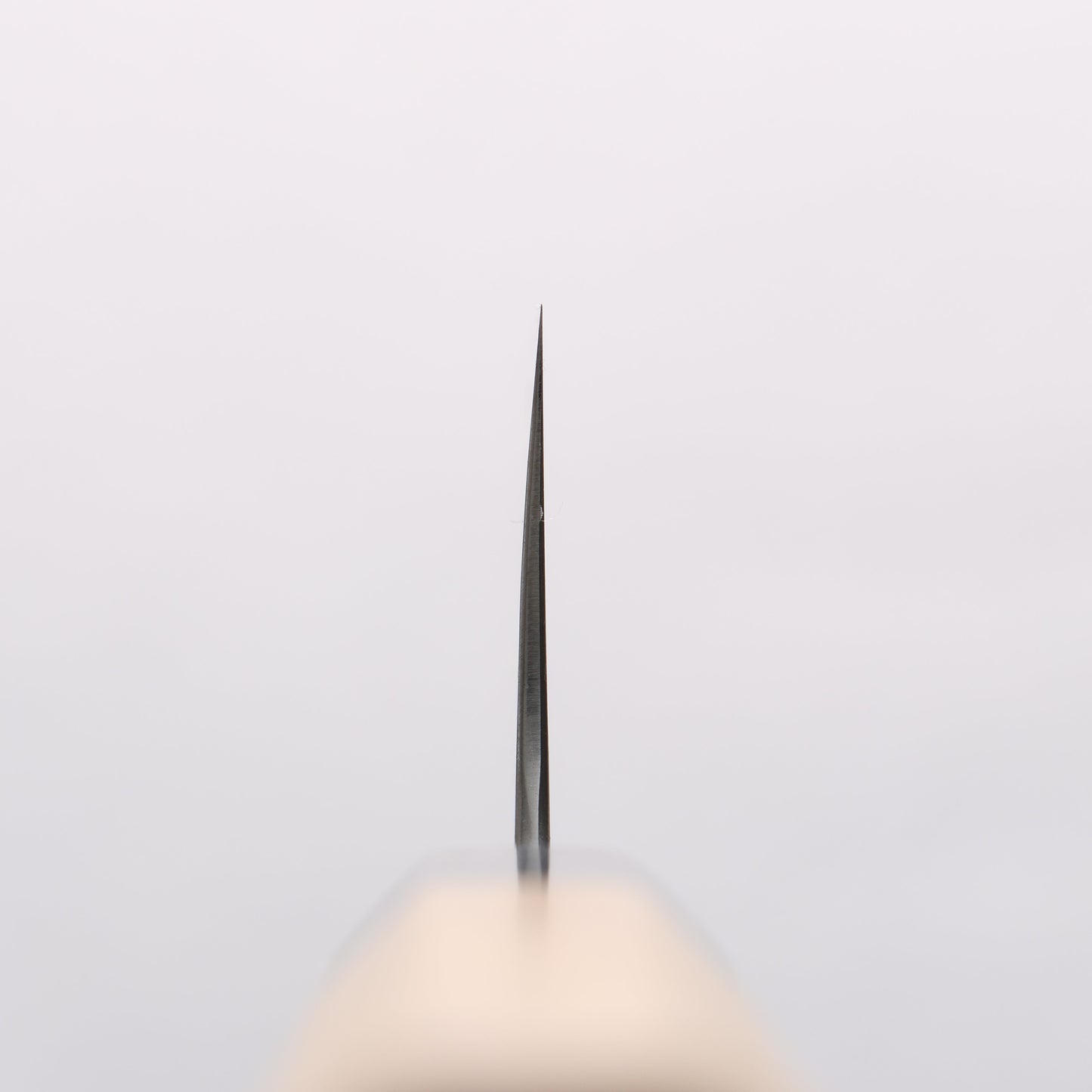 菊月 白ニ鋼 霞研 切付牛刀包丁 270mm 朴柄 - 清助刃物