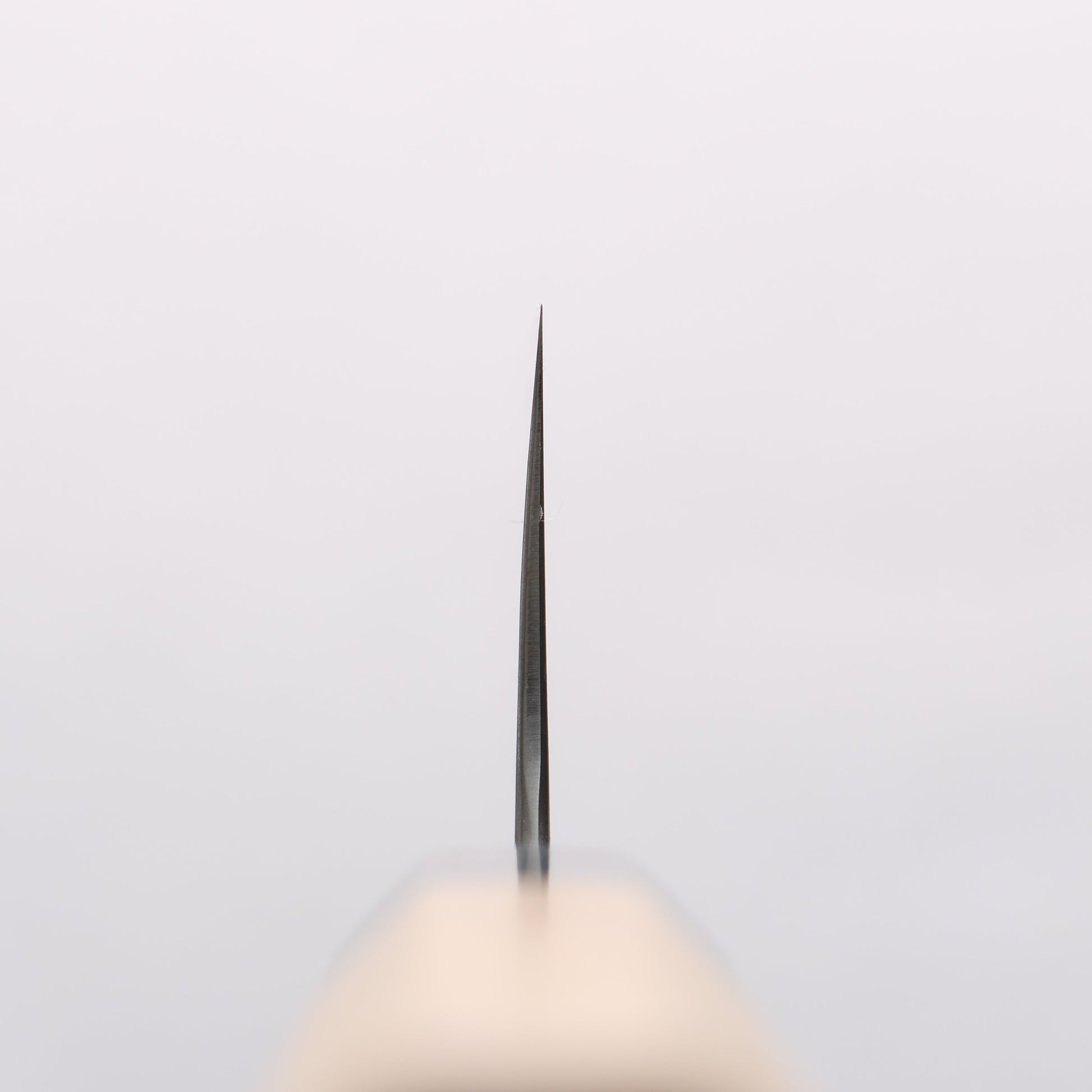 菊月 白ニ鋼 霞研 切付牛刀包丁 270mm 朴柄 - 清助刃物