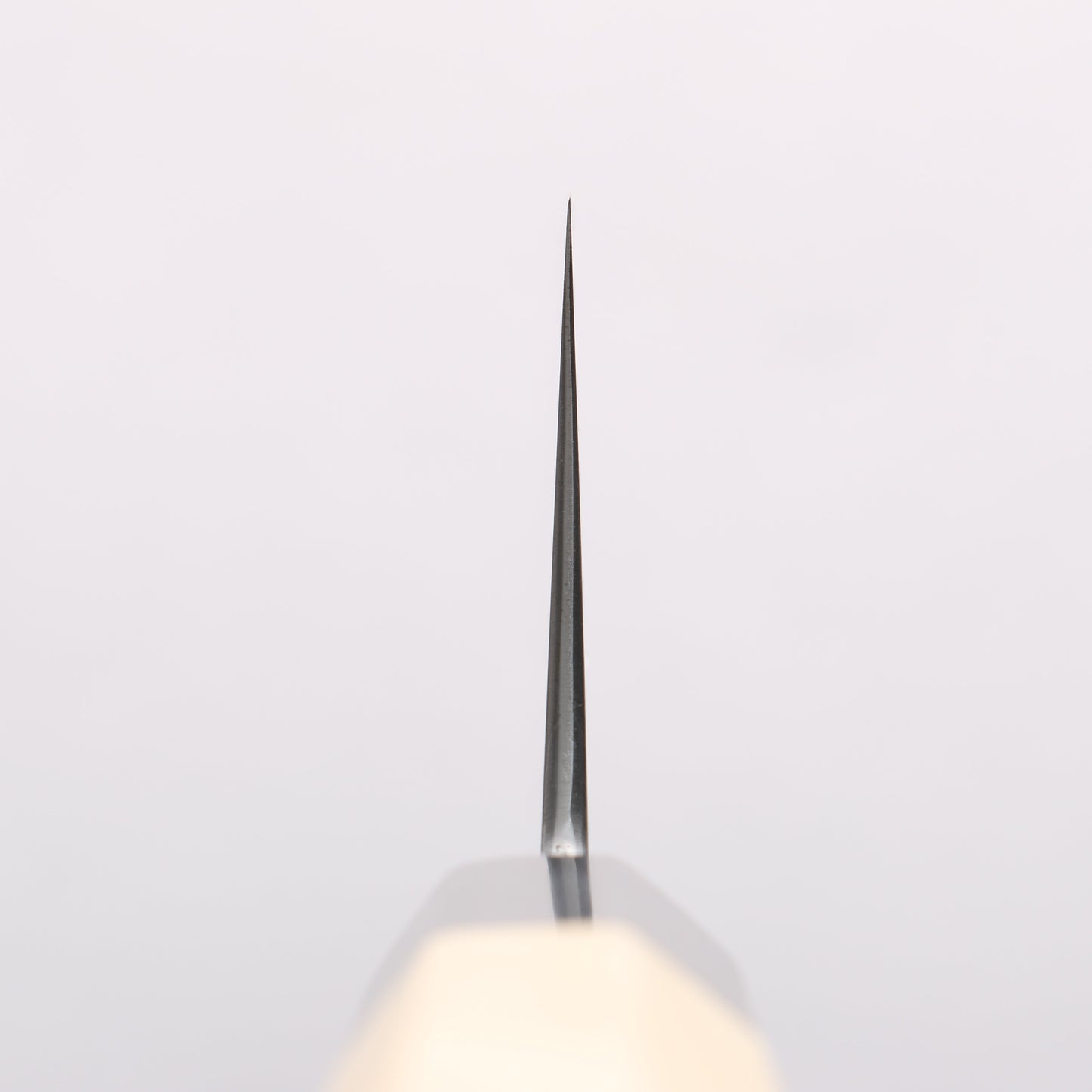 菊月 白ニ鋼 霞研 牛刀包丁 270mm 朴柄 - 清助刃物