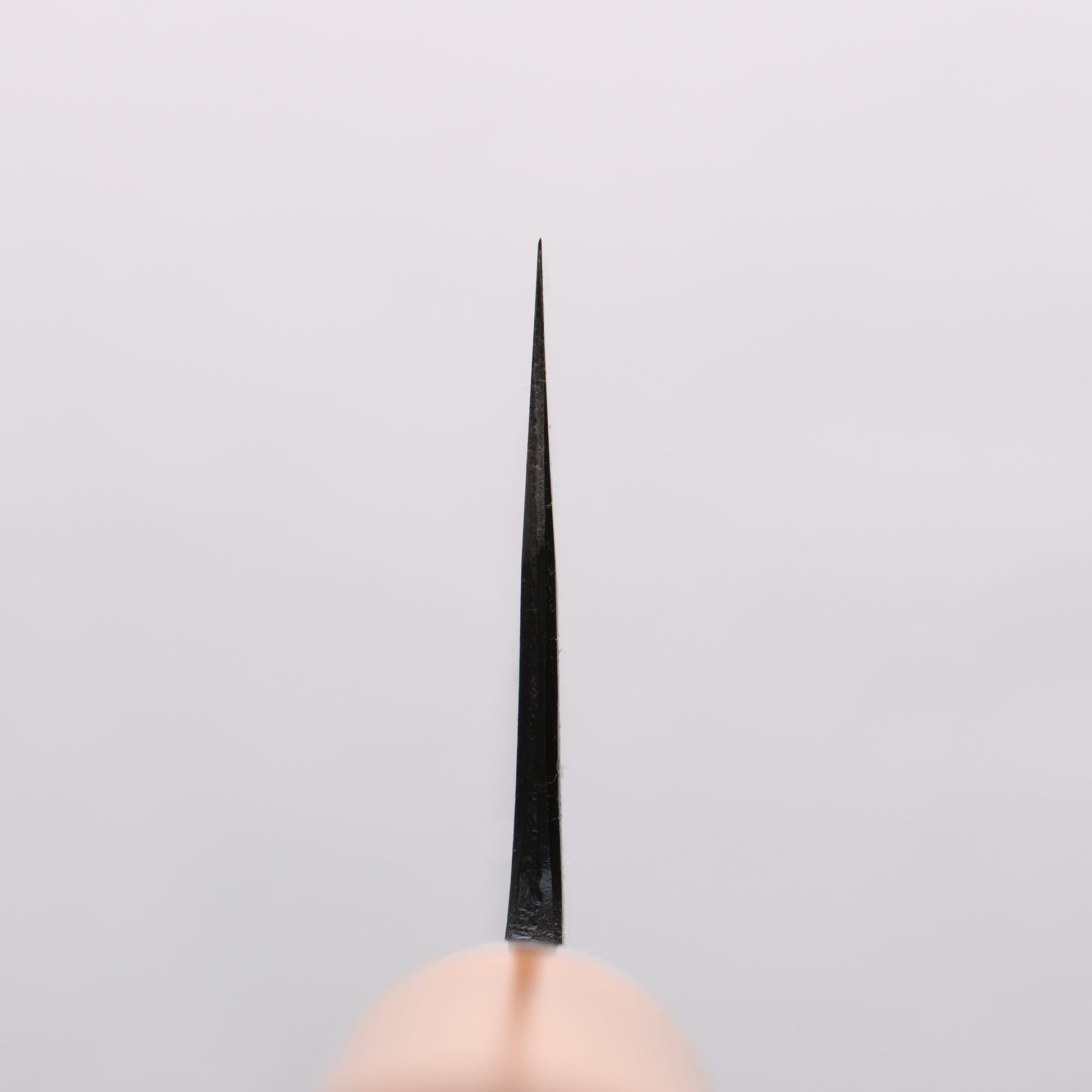 山本 直 白ニ鋼 黒打 牛刀包丁 240mm 桜柄 - 清助刃物