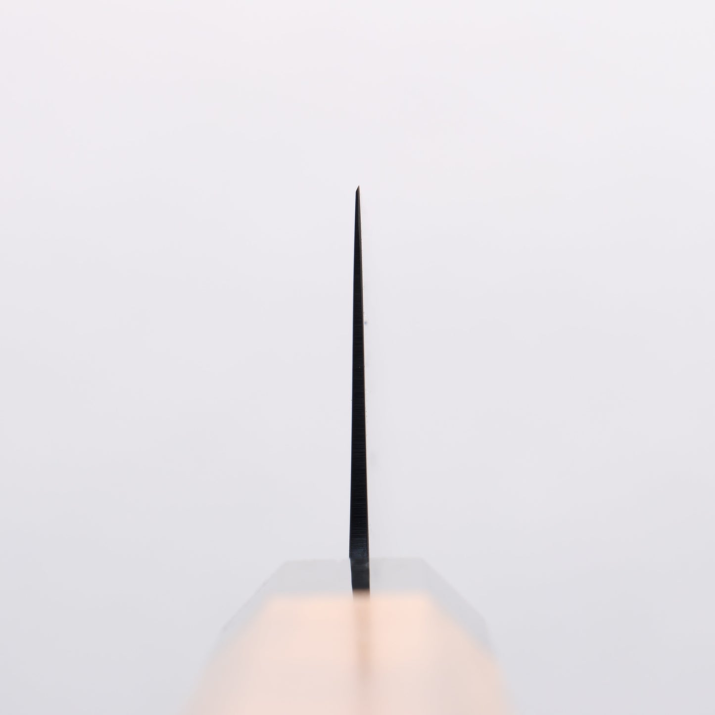 清助 SK-85鋼 イオンプレーティング 切付三徳包丁 180mm チーク (口輪:黒プラスチック)柄 - 清助刃物