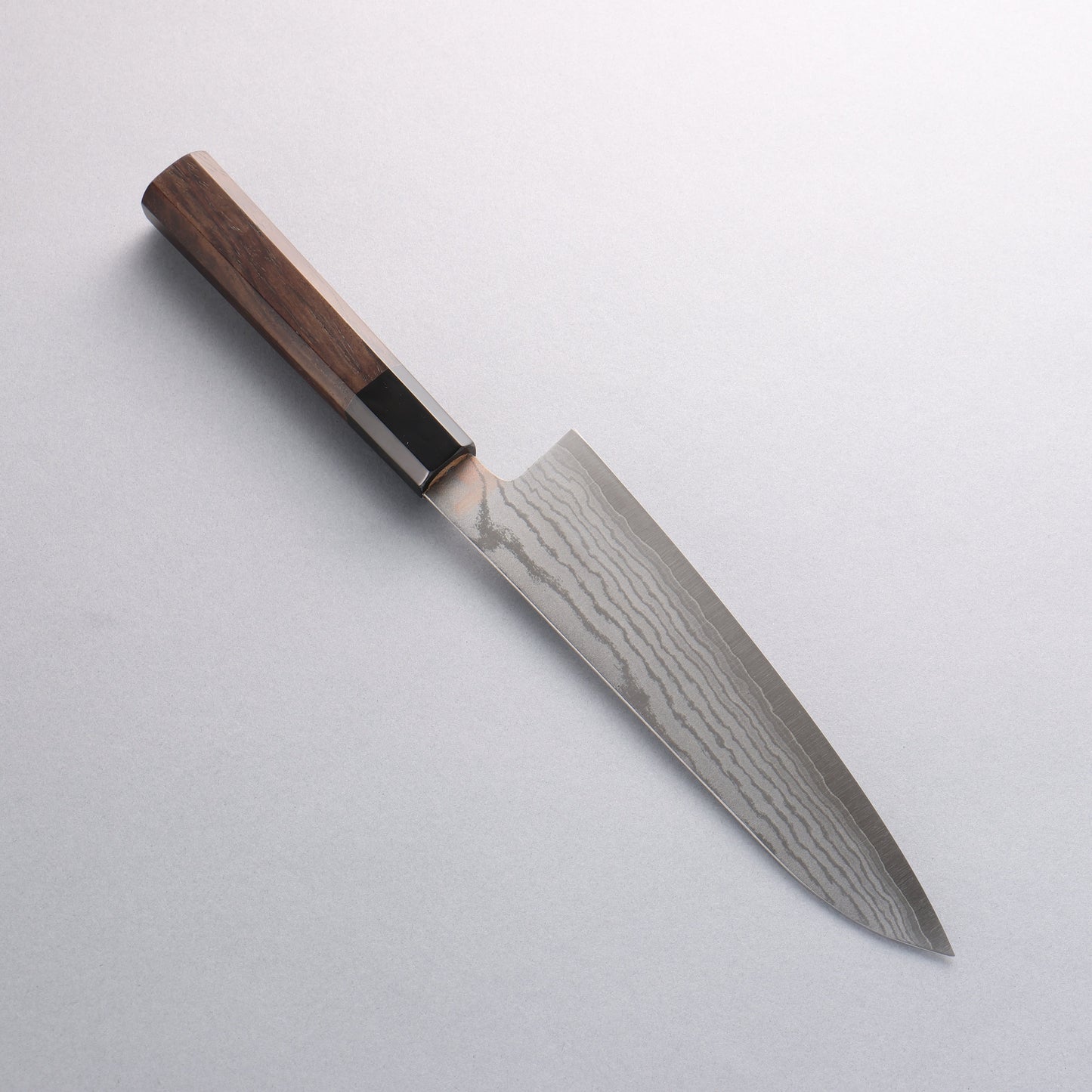 田中 誠貴 VG10 17層 ダマスカス 牛刀包丁 180mm ウォルナット柄 - 清助刃物