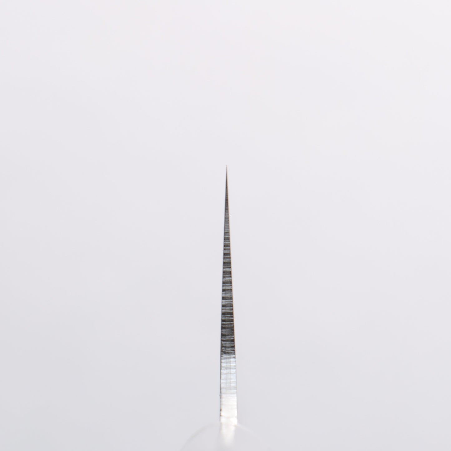 清助 V金10号 鎚目 牛刀包丁 200mm チャコール合板柄 - 清助刃物