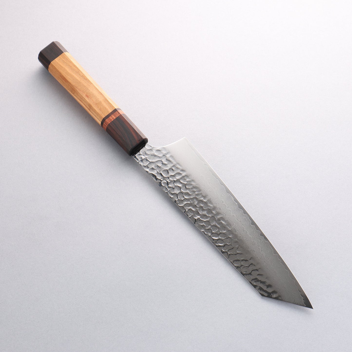 堺 孝行 VG10 33層 ダマスカス 剣型牛刀包丁 和包丁 190mm 山桜 (十二角)柄 - 清助刃物