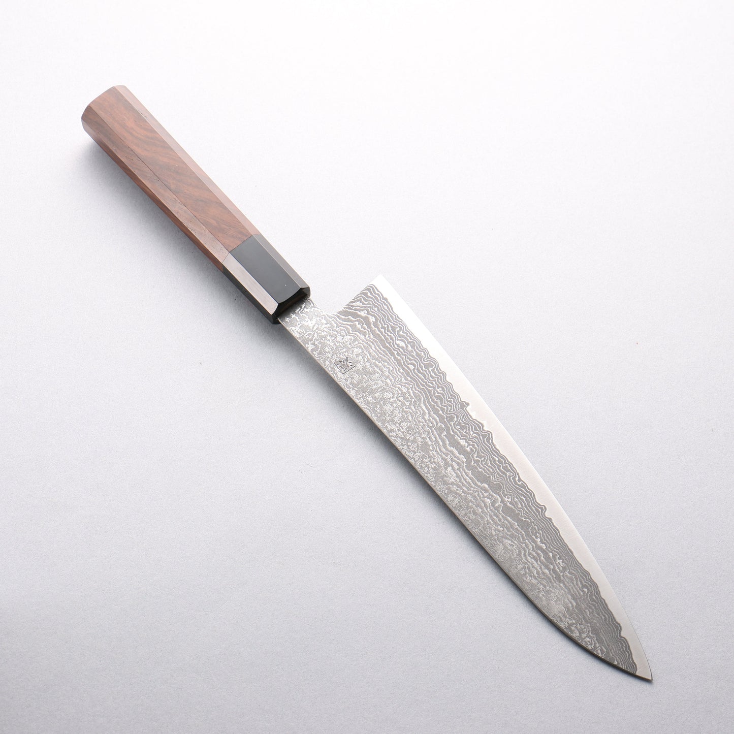 田中 誠貴 春風 SG2 ダマスカス 牛刀包丁 210mm ウォルナット柄 - 清助刃物