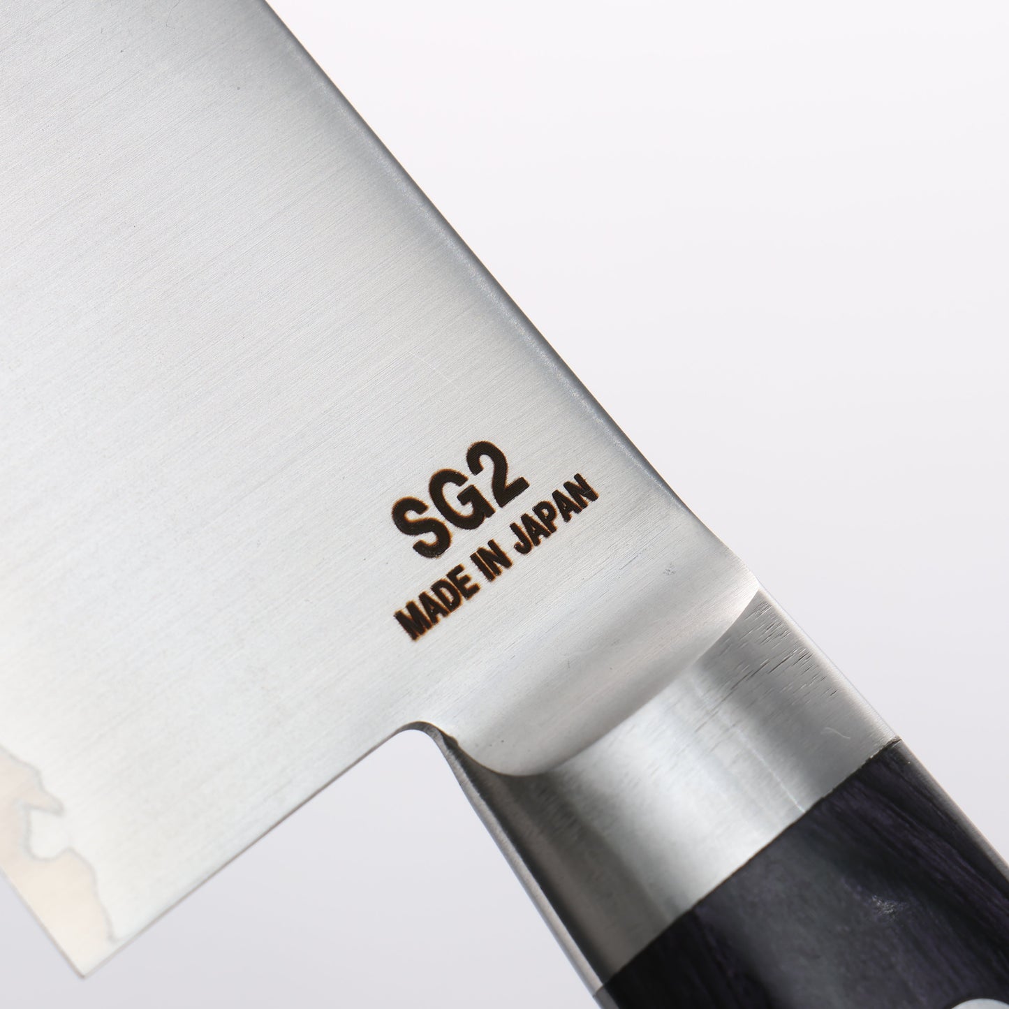 樋口 SG2 三徳包丁 180mm 合板 (紺色)柄 - 清助刃物