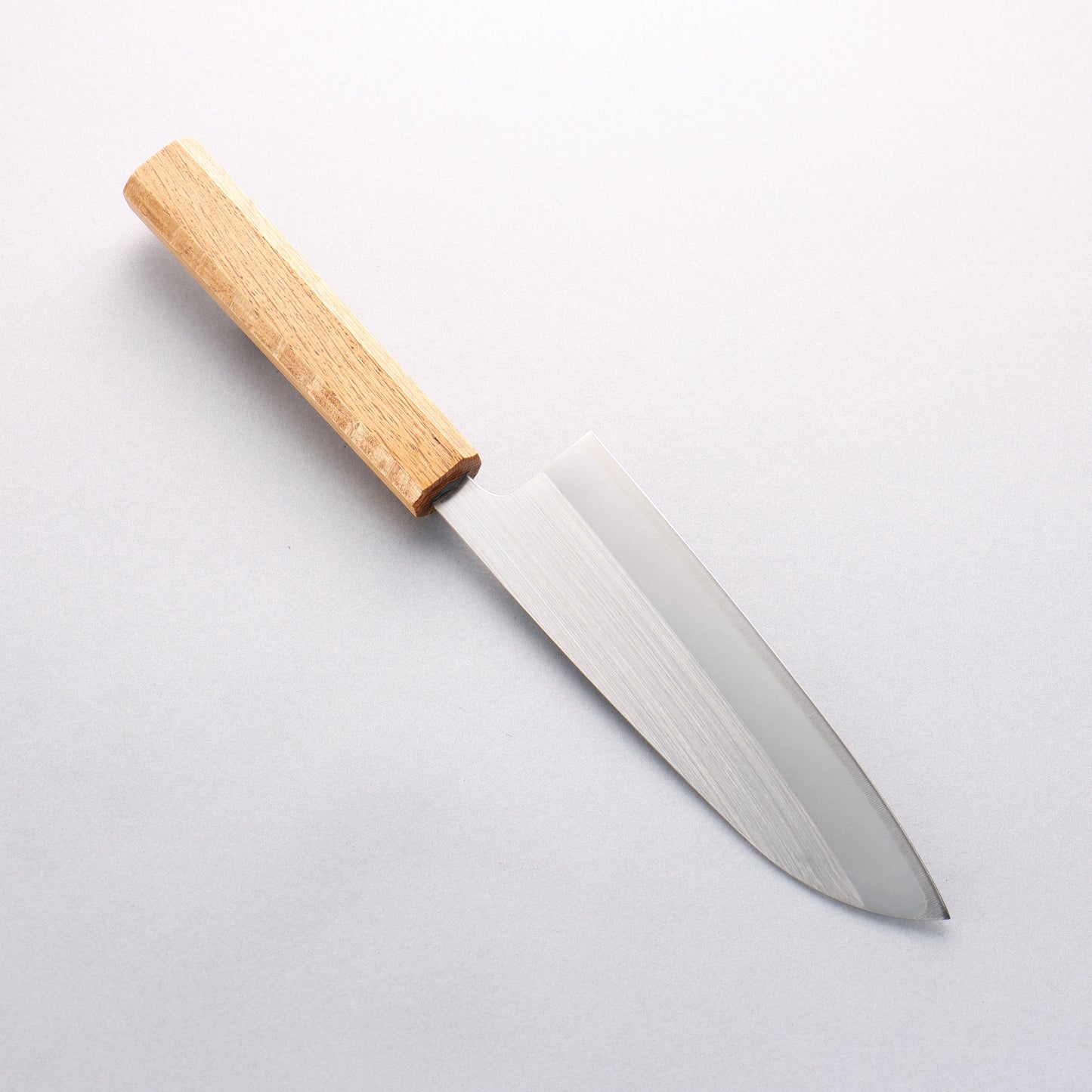 清助 SRS13 磨き(縦ヘアライン) 三徳包丁 165mm 樫柄 - 清助刃物