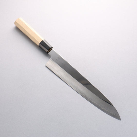 重陽 銀三鋼 鏡面仕上げ 牛刀包丁 270mm 朴柄 - 清助刃物