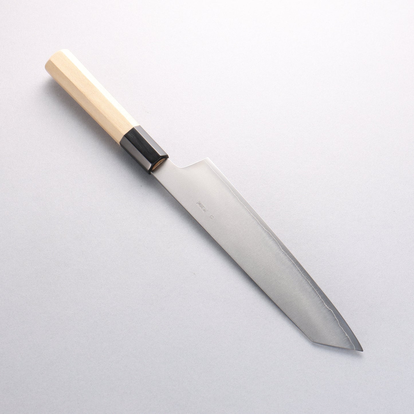 菊月 銀三鋼 暈し 切付牛刀包丁 210mm 朴柄 - 清助刃物