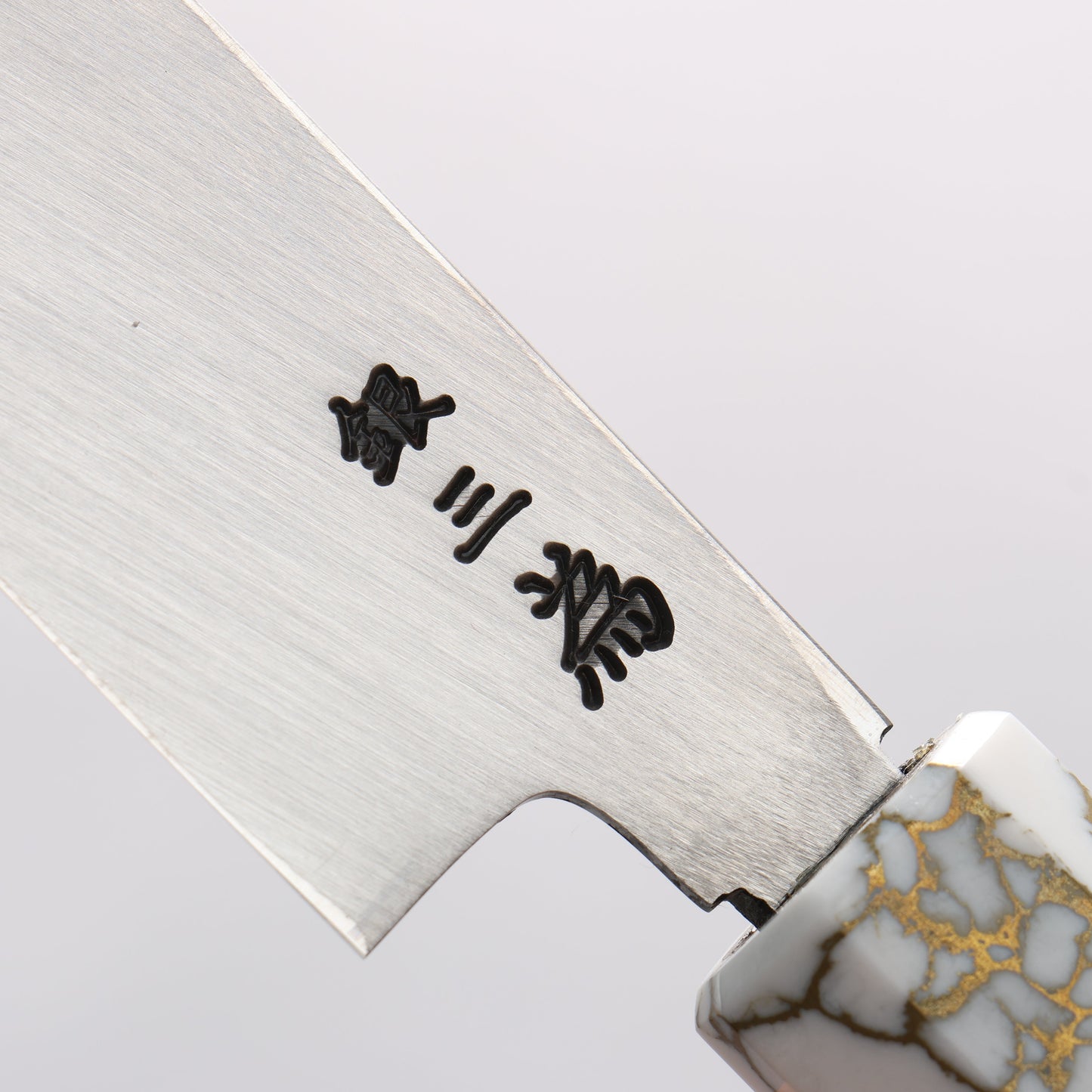堺 孝行 シェフシリーズ 銀三鋼 柳刃包丁 270mm スタビライズドウッド (両輪:白)柄 鞘付き - 清助刃物