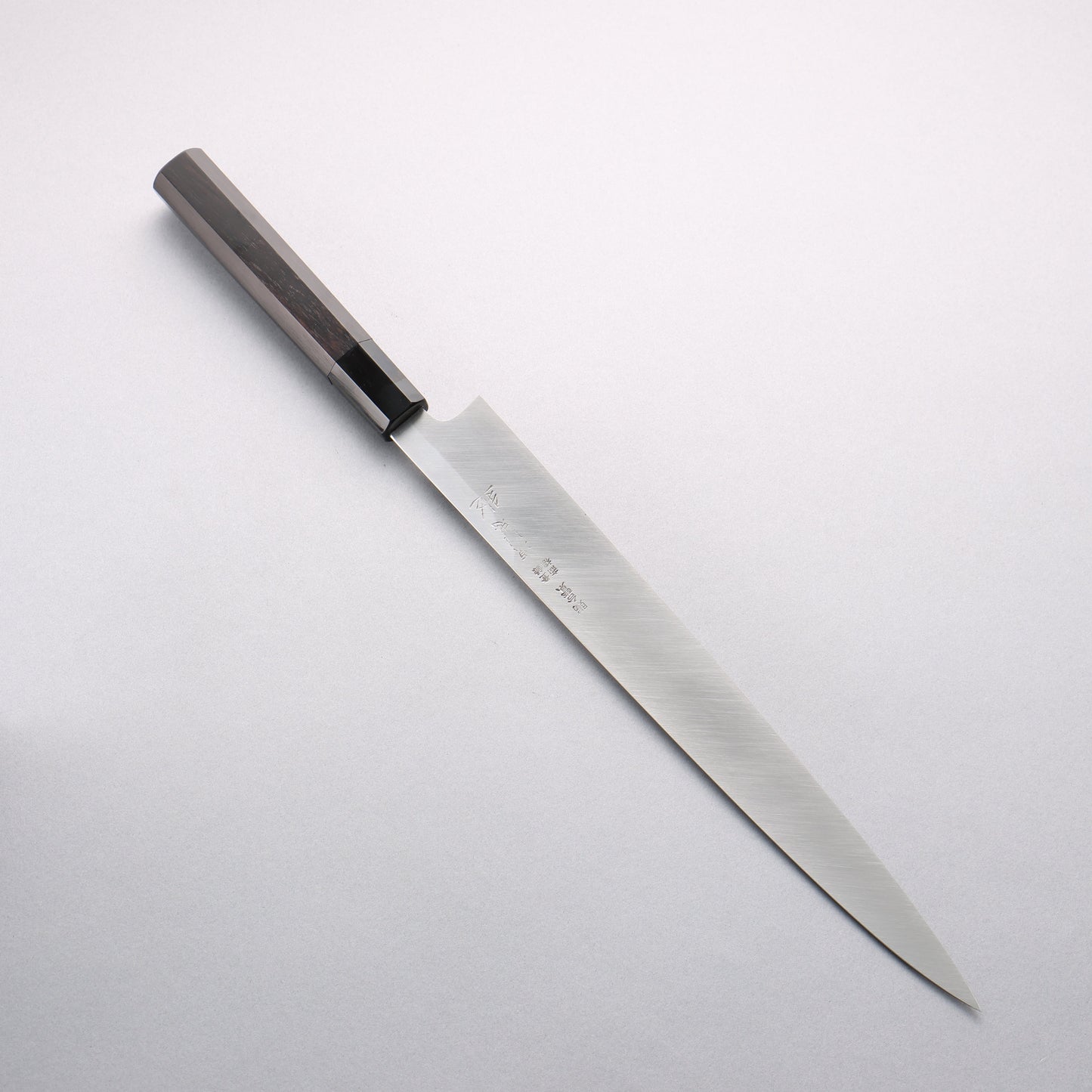 源 昭忠 青一鋼 柳刃包丁 300mm 黒檀柄 - 清助刃物