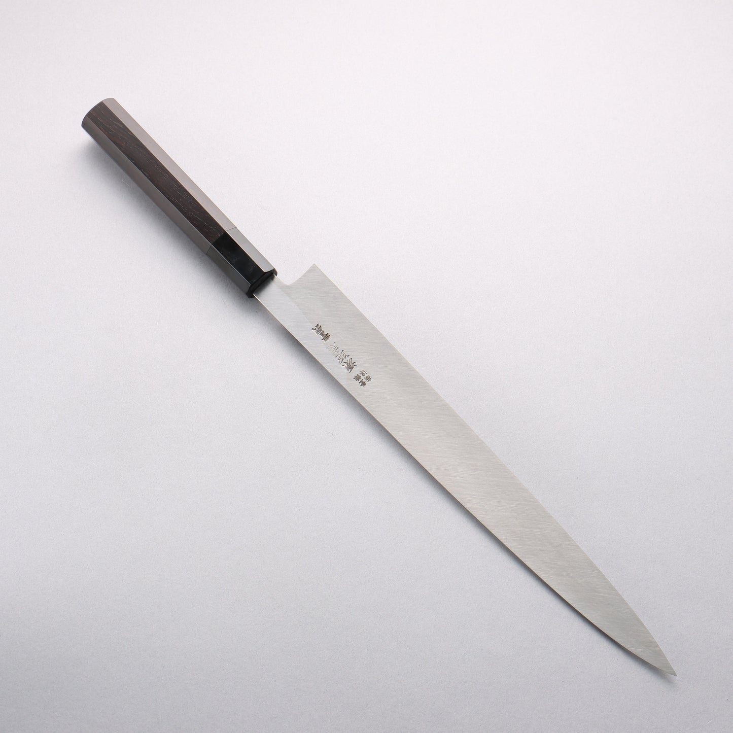 源 昭忠 青ニ鋼 柳刃包丁 300mm 黒檀柄 - 清助刃物