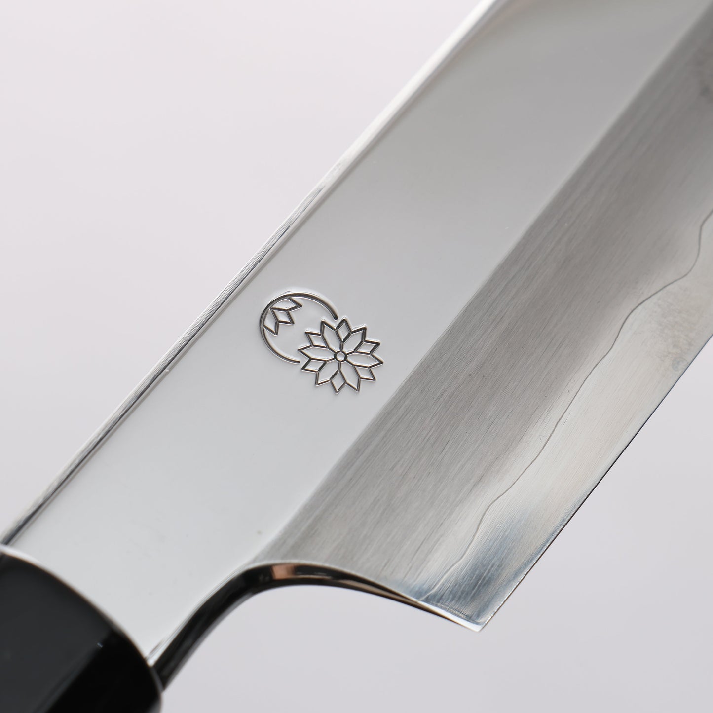 重陽 銀三鋼 鏡面仕上げ 剣型柳刃包丁 270mm 朴柄 - 清助刃物