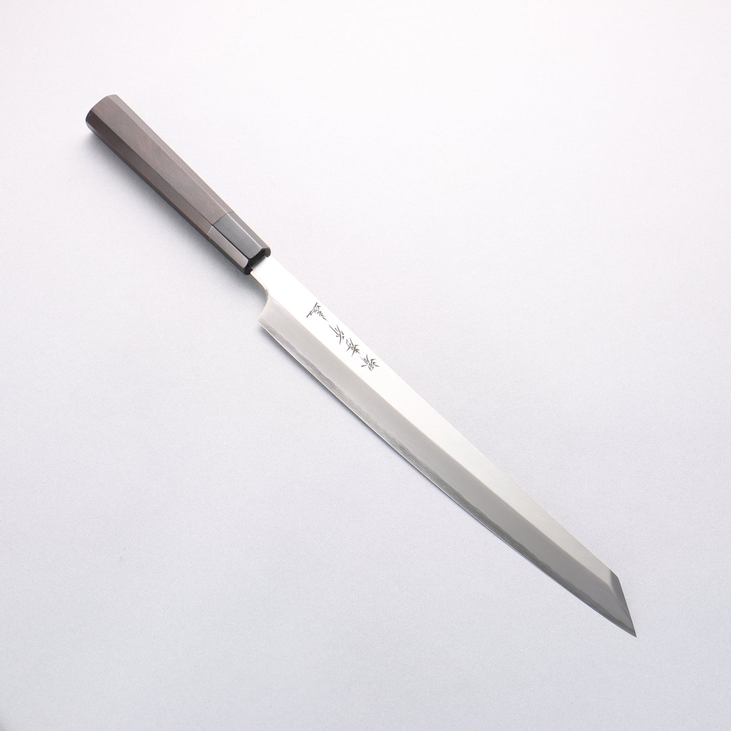 堺 孝行 シェフシリーズ 飛燕 銀三鋼 剣型柳刃包丁 300mm 黒檀柄 - 清助刃物