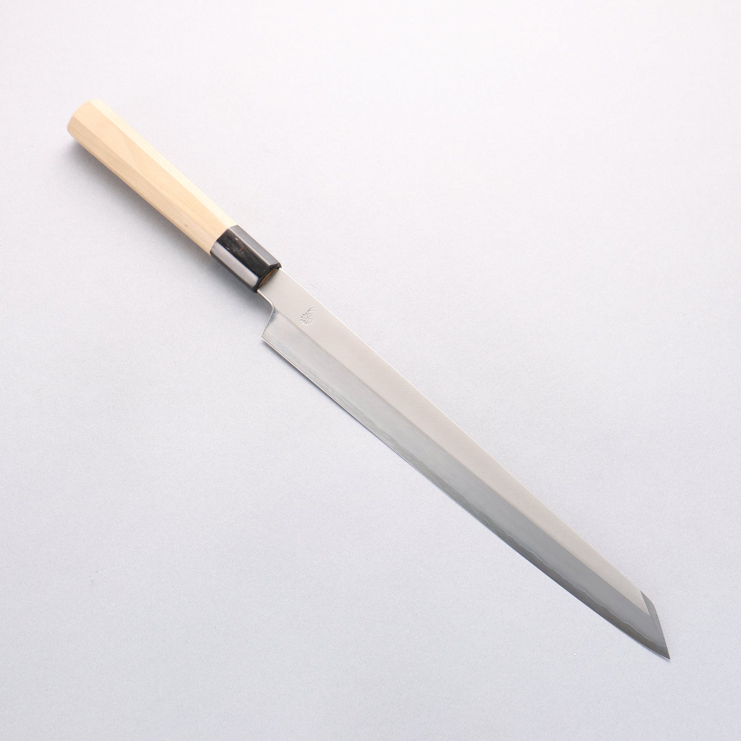 菊月 銀三鋼 暈し 切付柳刃包丁 270mm 朴柄 - 清助刃物